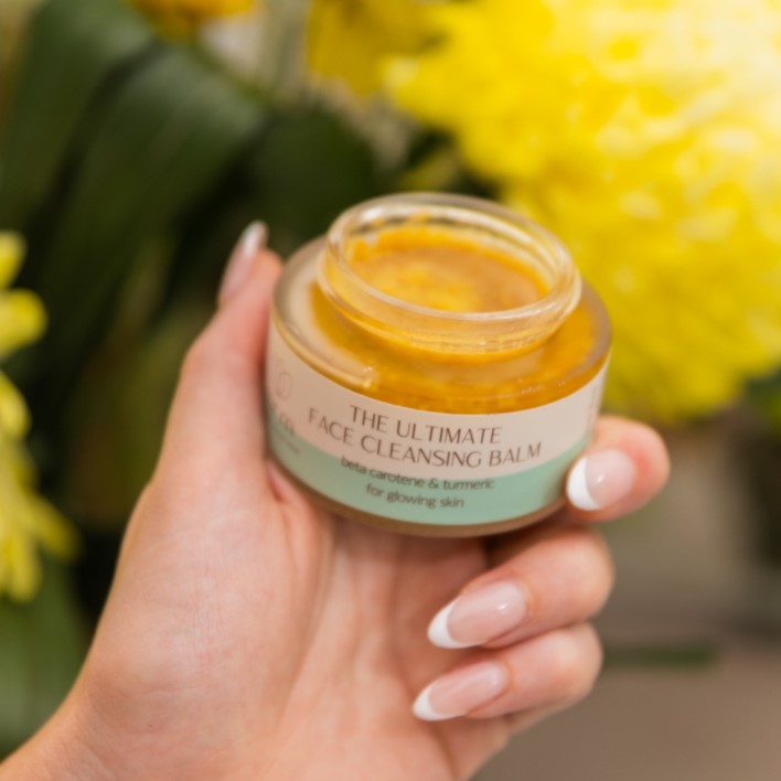 The Ultimate Face Cleansing Balm with Beta Carotene & Turmeric