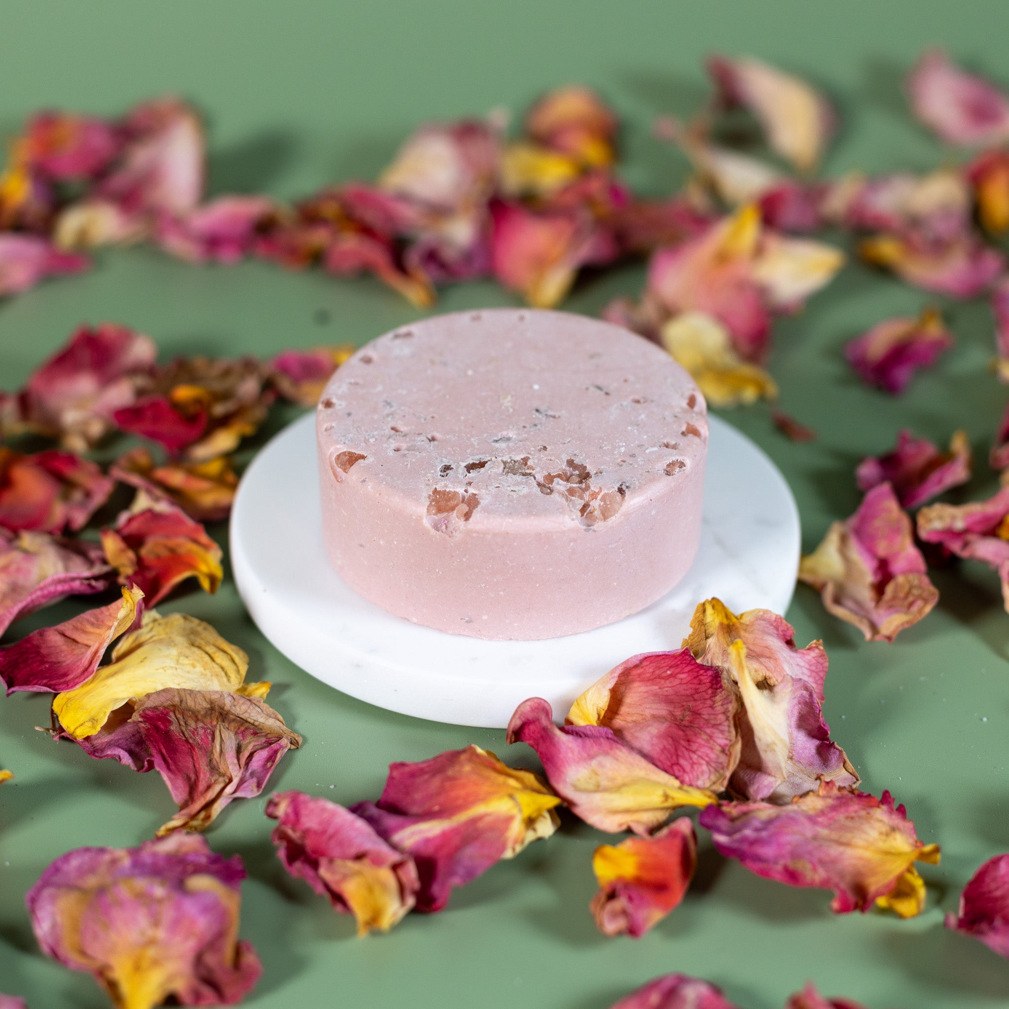 Handmade Salt body bars rose geranium & lavender