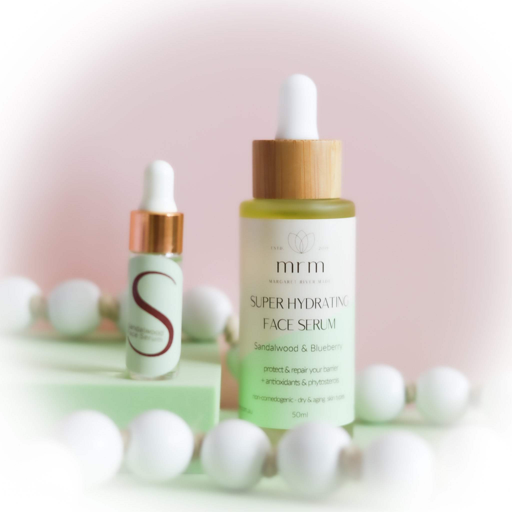Sandalwood & Blueberry Super Hydrating Face Serum Tester