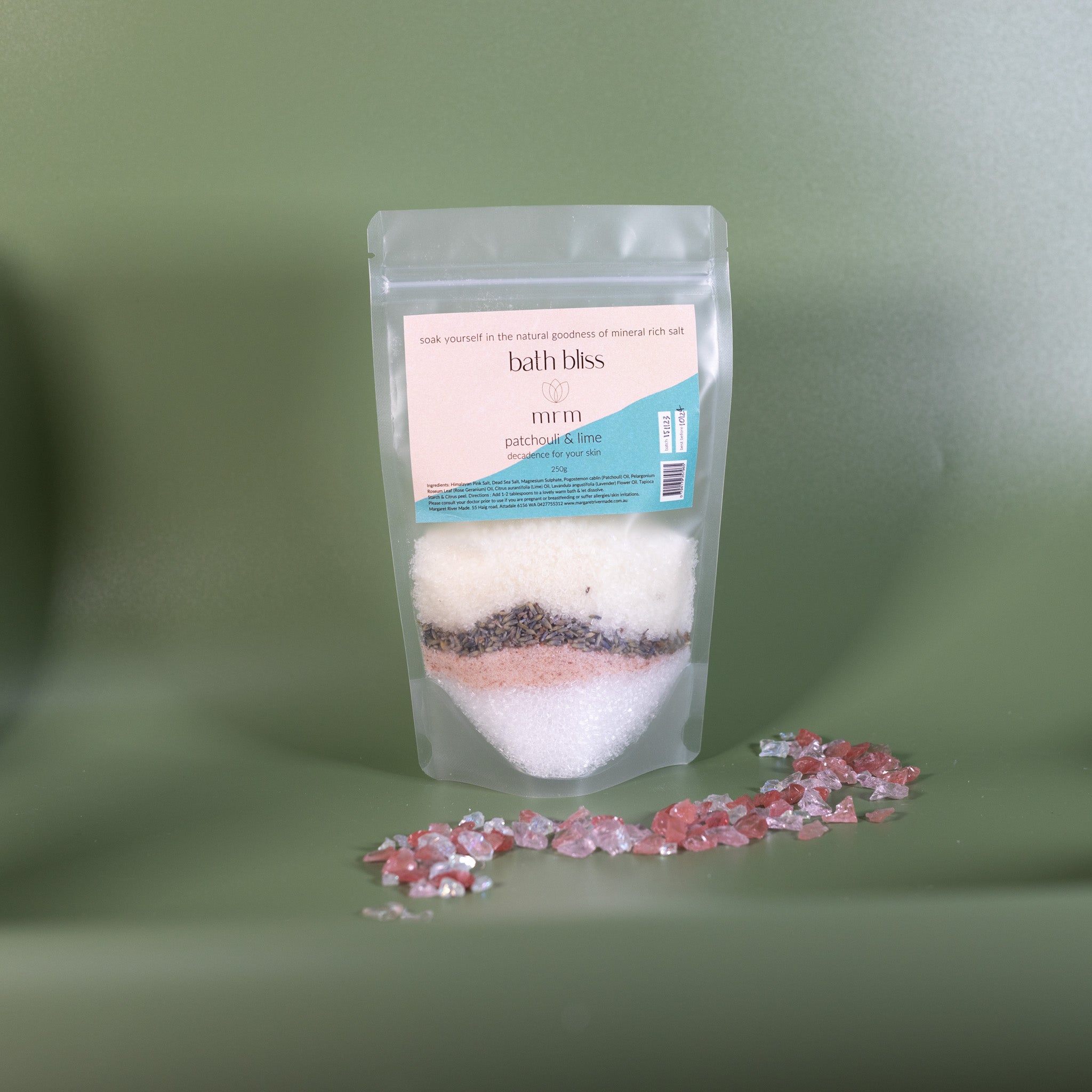 Bath Bliss Patchouli & Lime Bath Salts