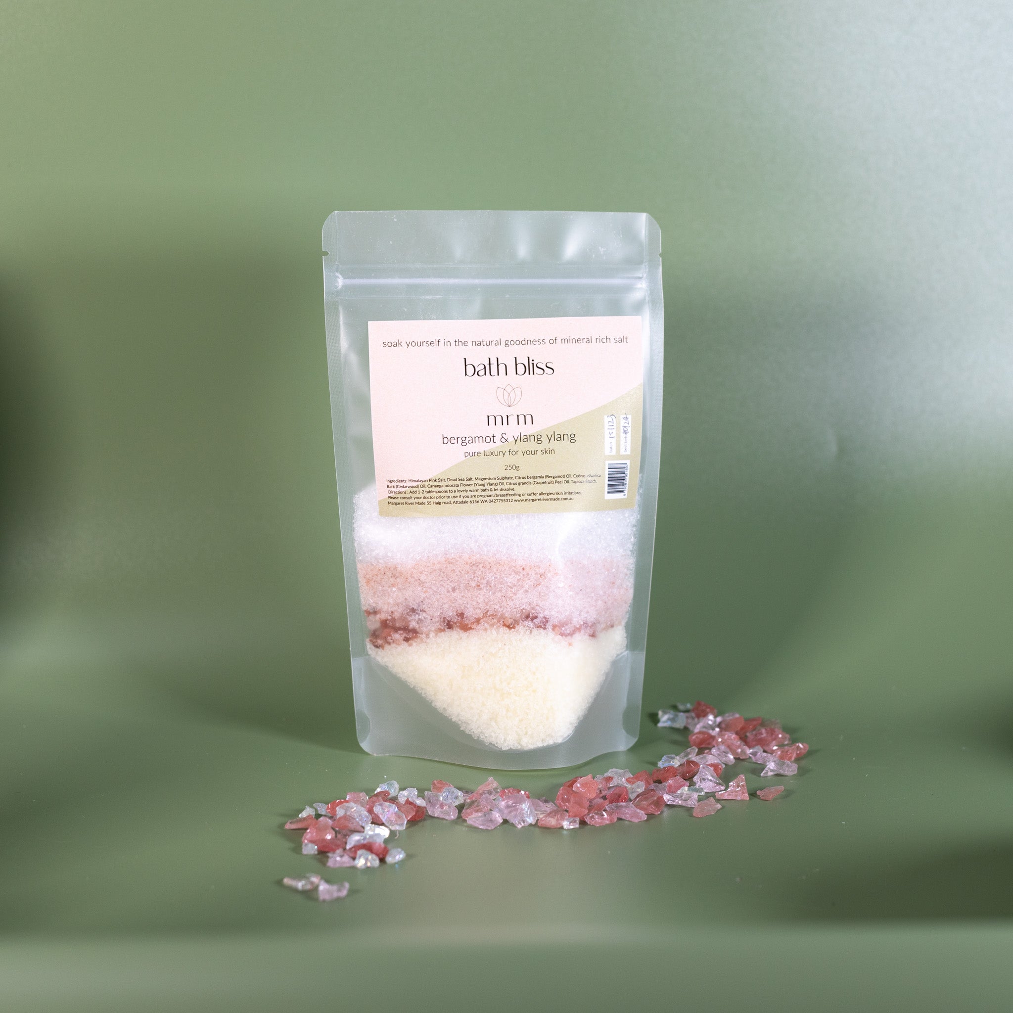 Bath Salts Bergamot & Ylang Ylang