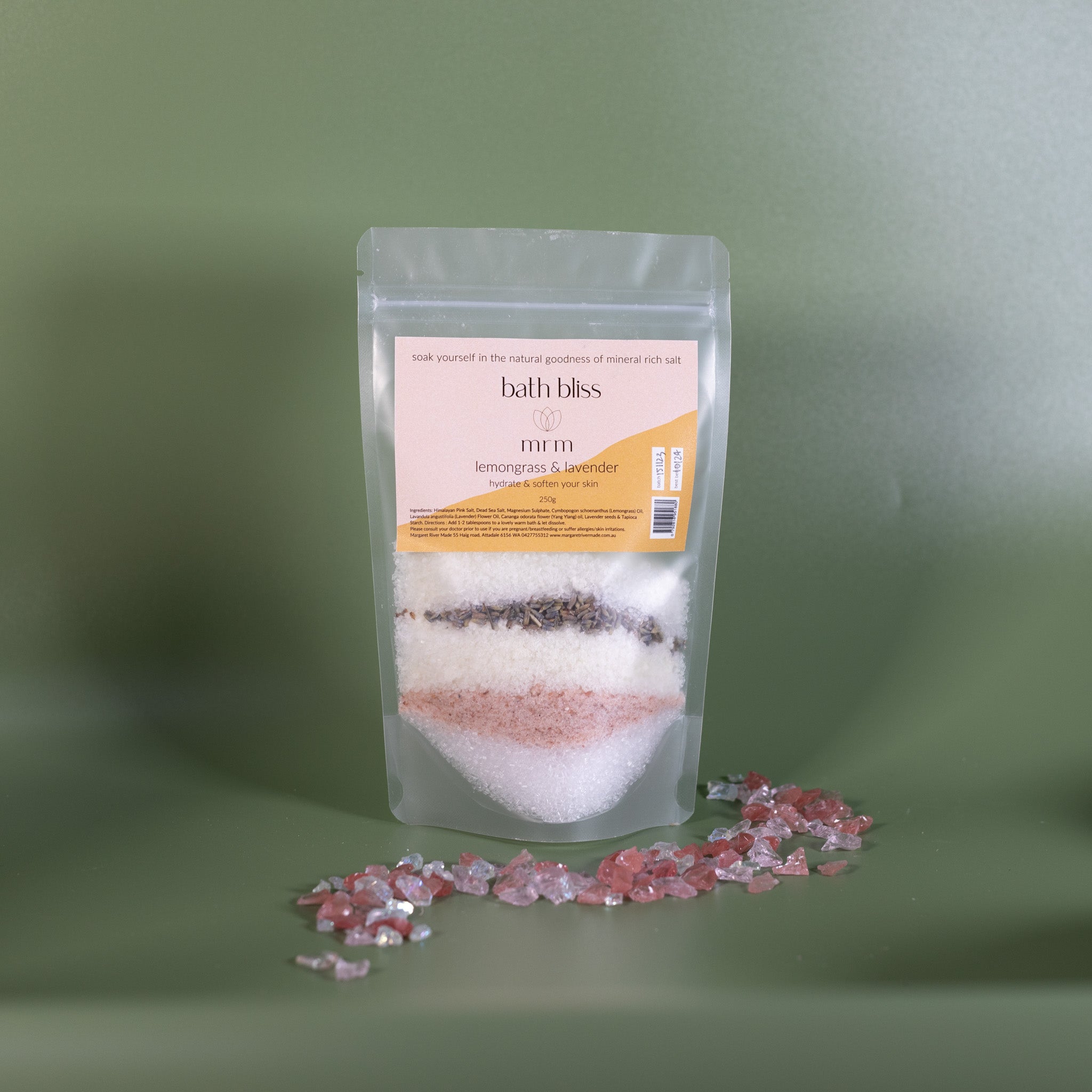 Bath Bliss Lemongrass & Lavender Bath Salts