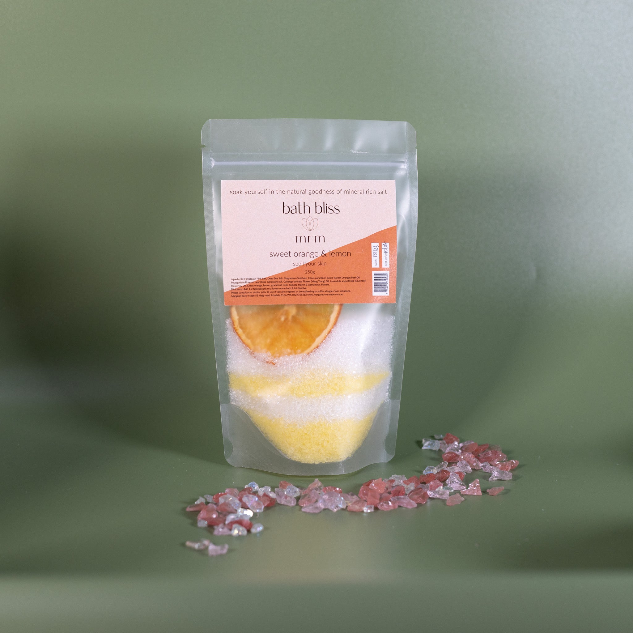 Bath Bliss Sweet Orange & Lemon Bath Salts