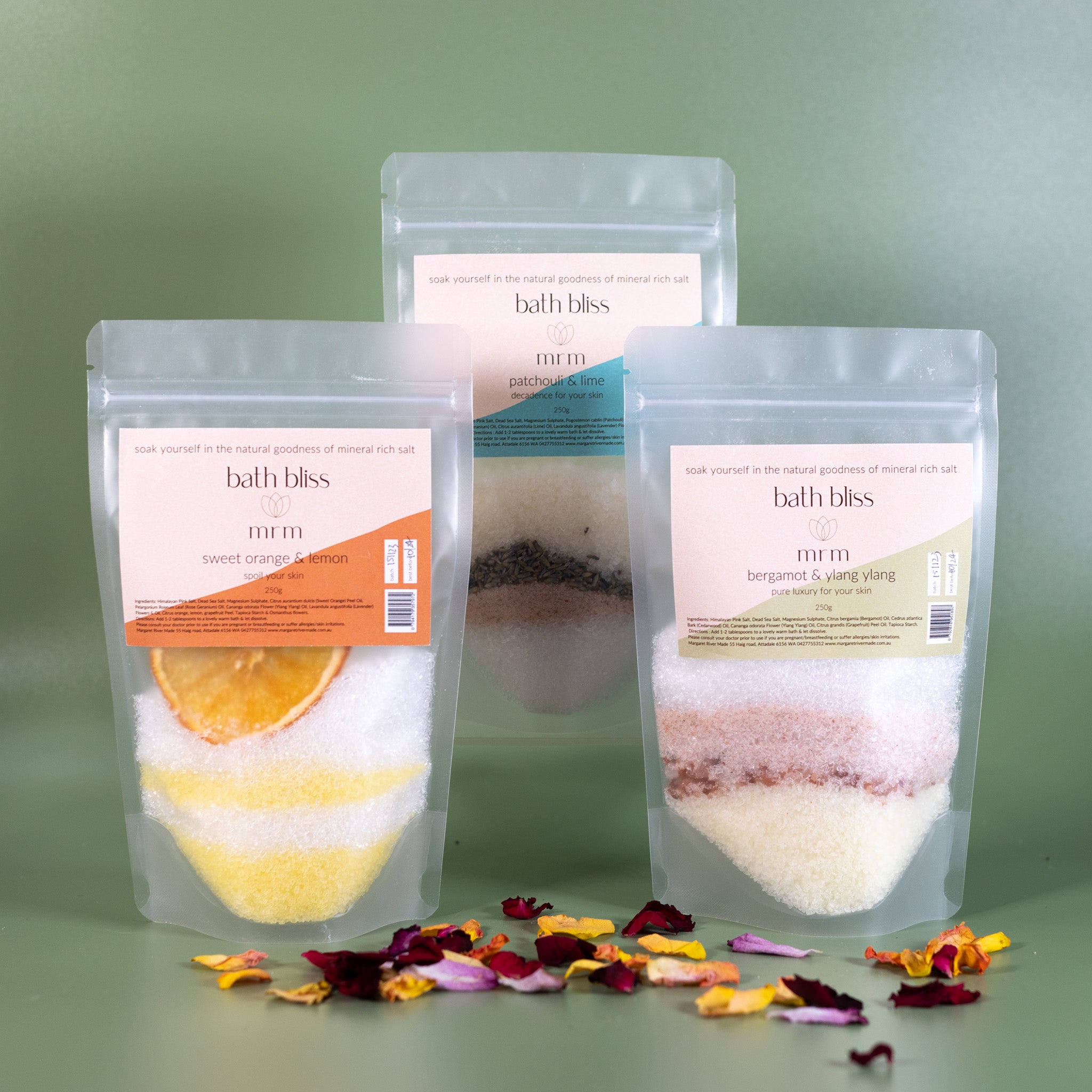 Bath Bliss Sweet Orange & Lemon Bath Salts