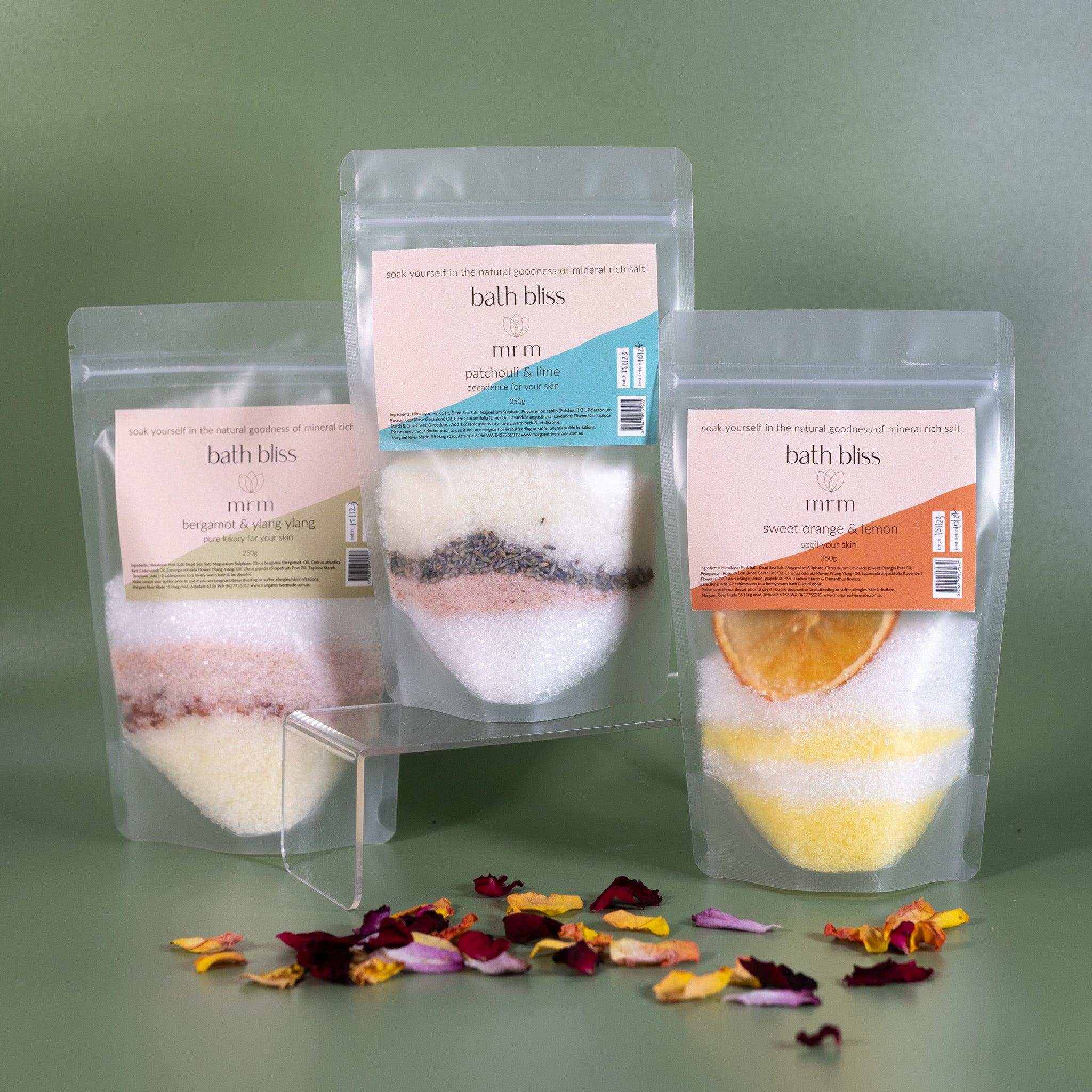 Bath Bliss Patchouli & Lime Bath Salts