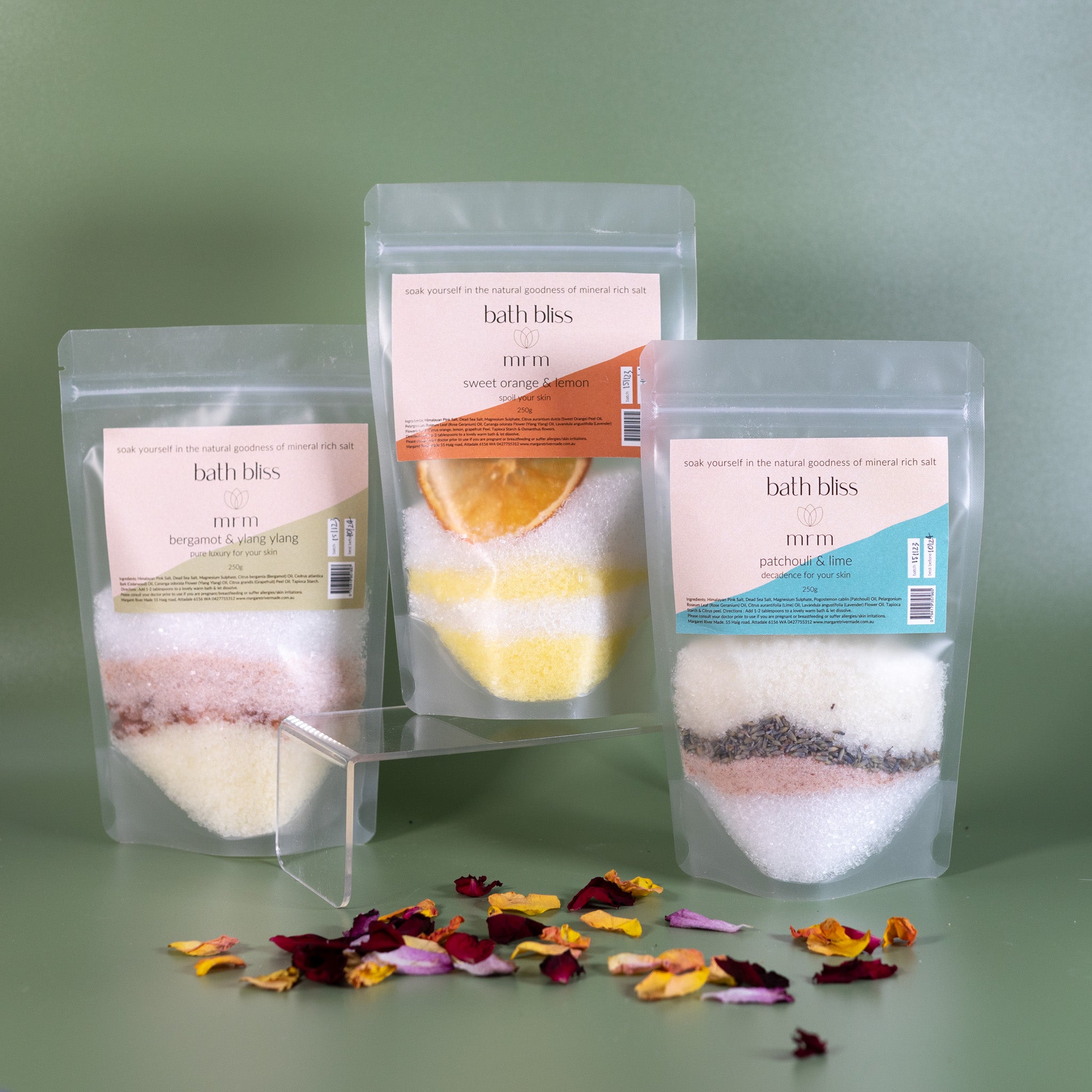 Bath Bliss Sweet Orange & Lemon Bath Salts