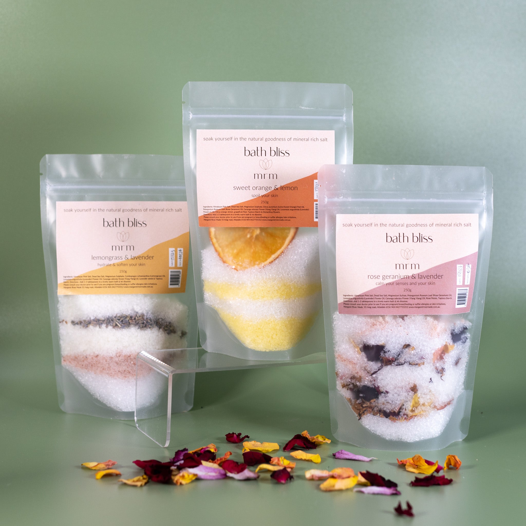 Bath Bliss Sweet Orange & Lemon Bath Salts