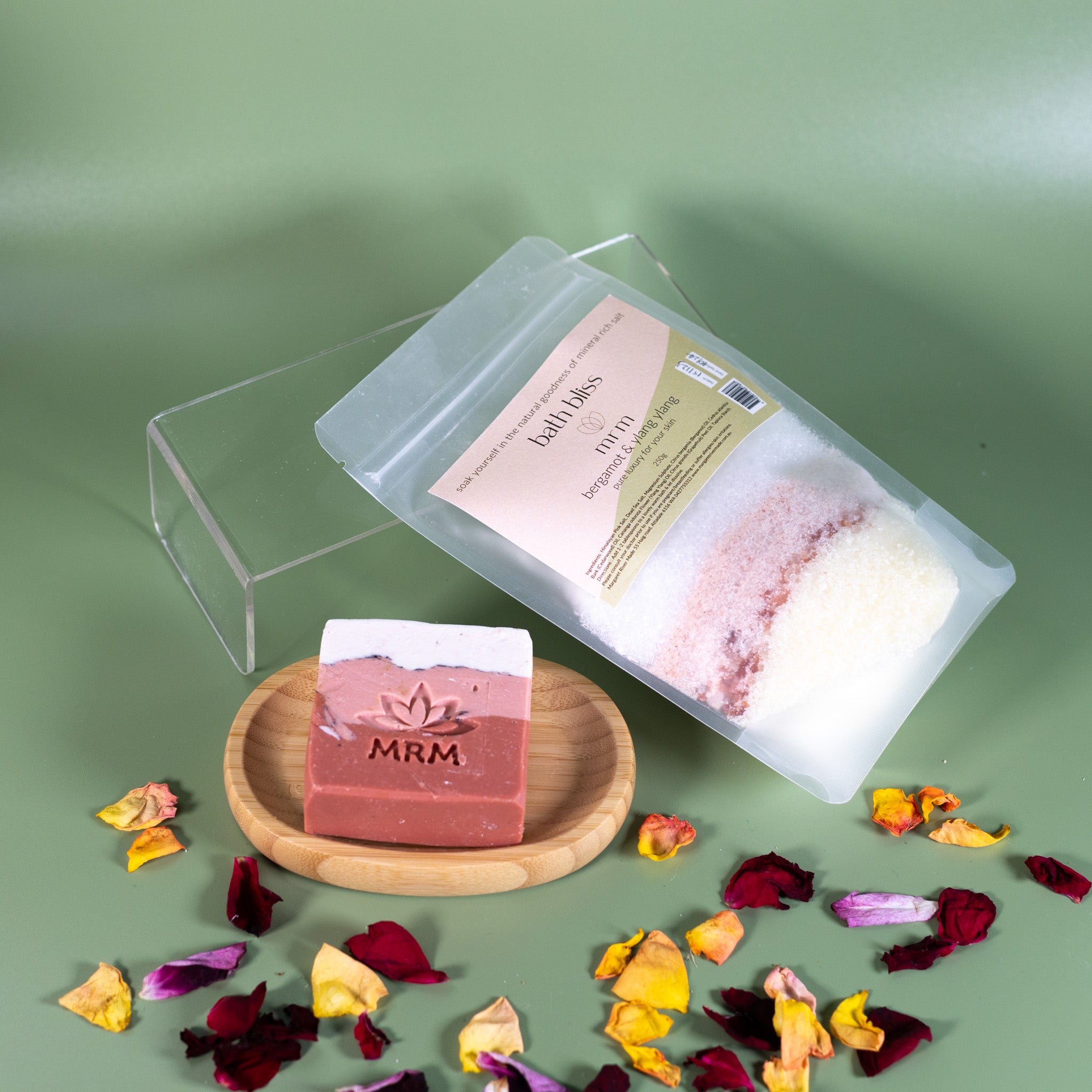 Bath Salts & Body Bar Bergamot & Ylang Ylang