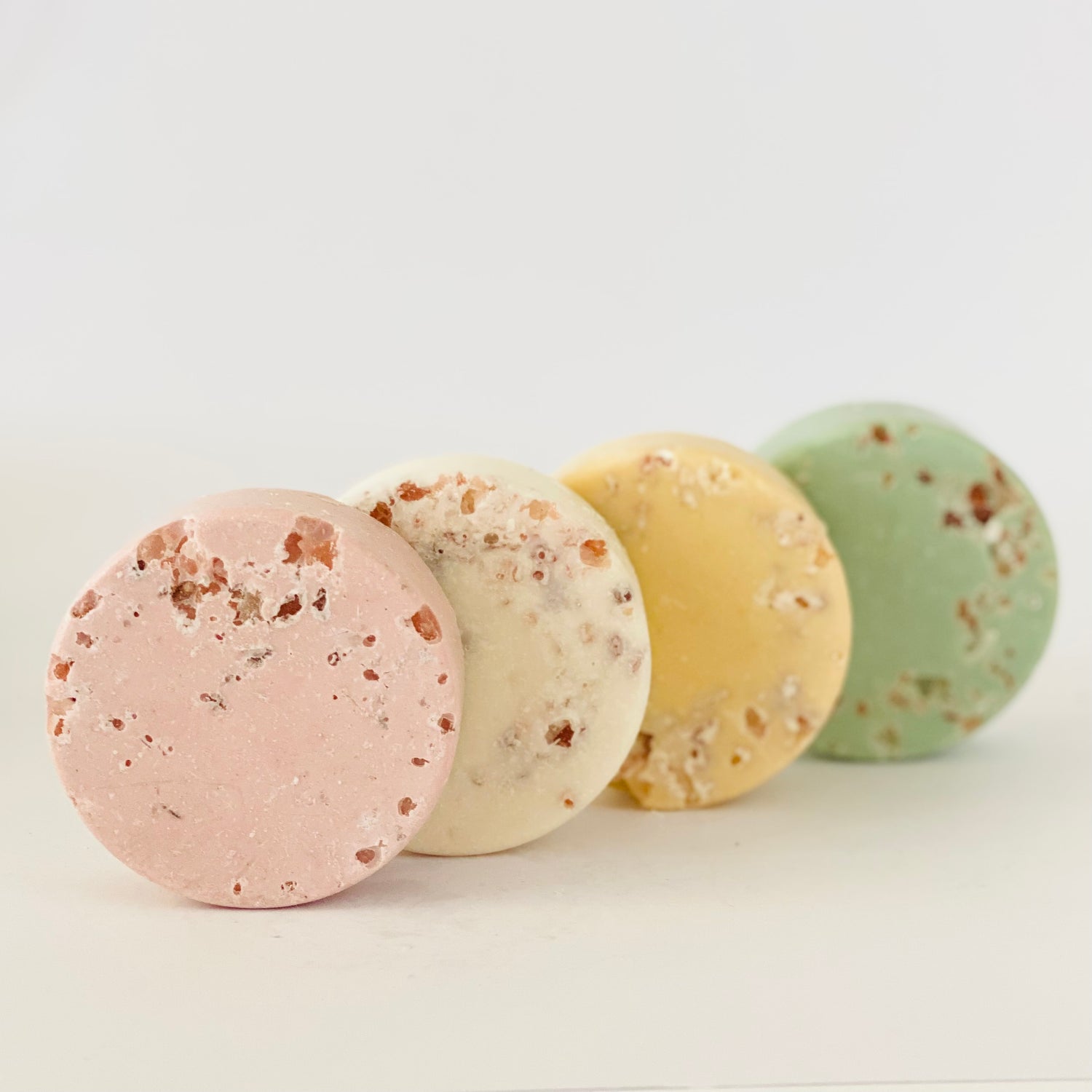 Lemon Myrtle and Rose Geranium Salt Body Bar
