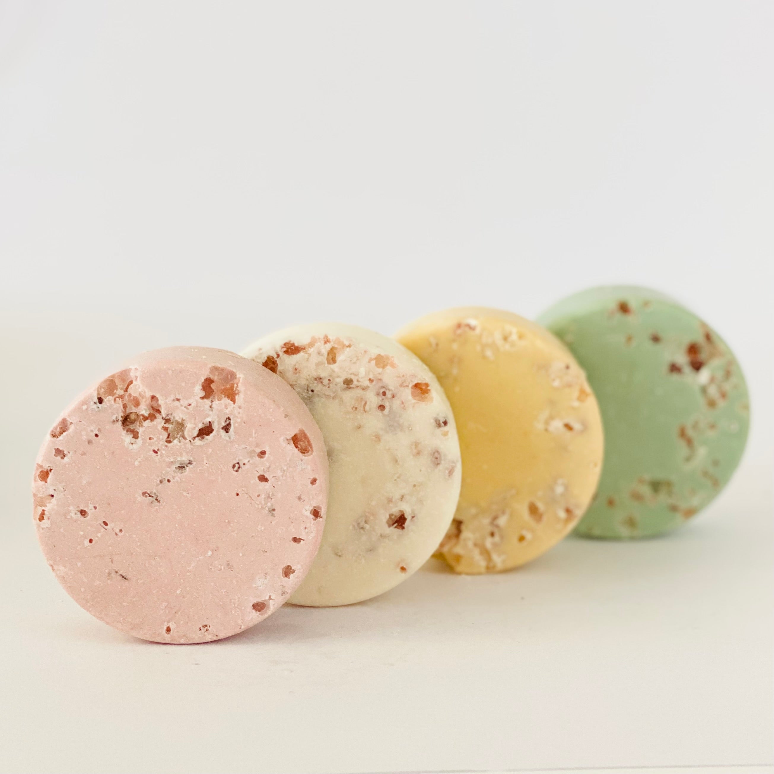 Lemon Myrtle and Rose Geranium Salt Body Bar