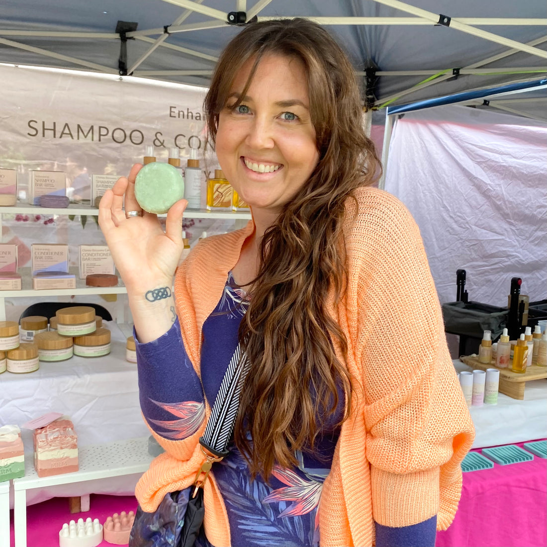 Curly Hair Shampoo Bar with Avocado and Mustard Seed