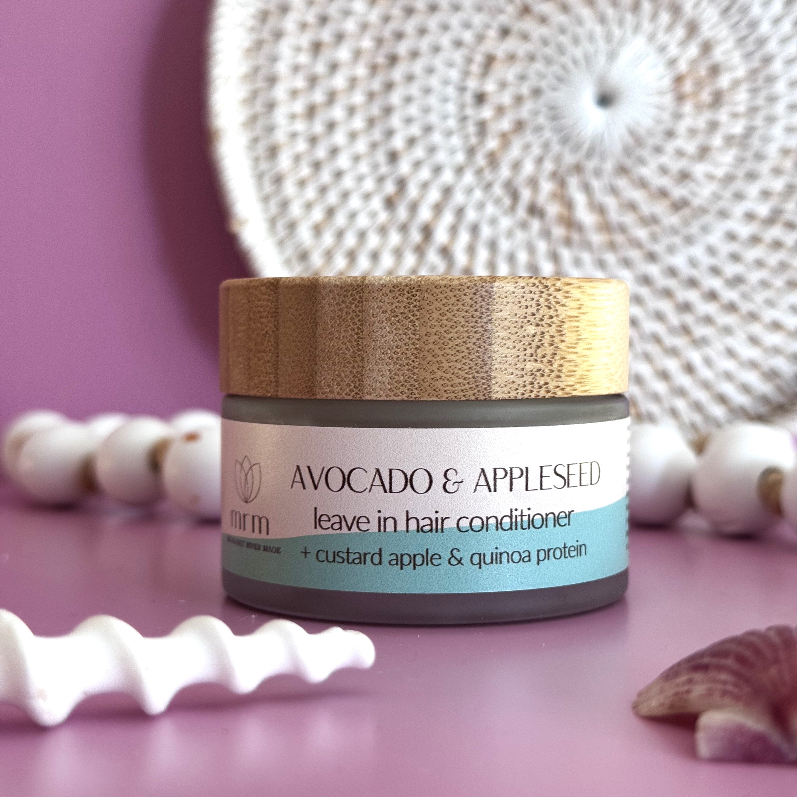 Leave In Hair Conditioner - Avocado & Appleseed