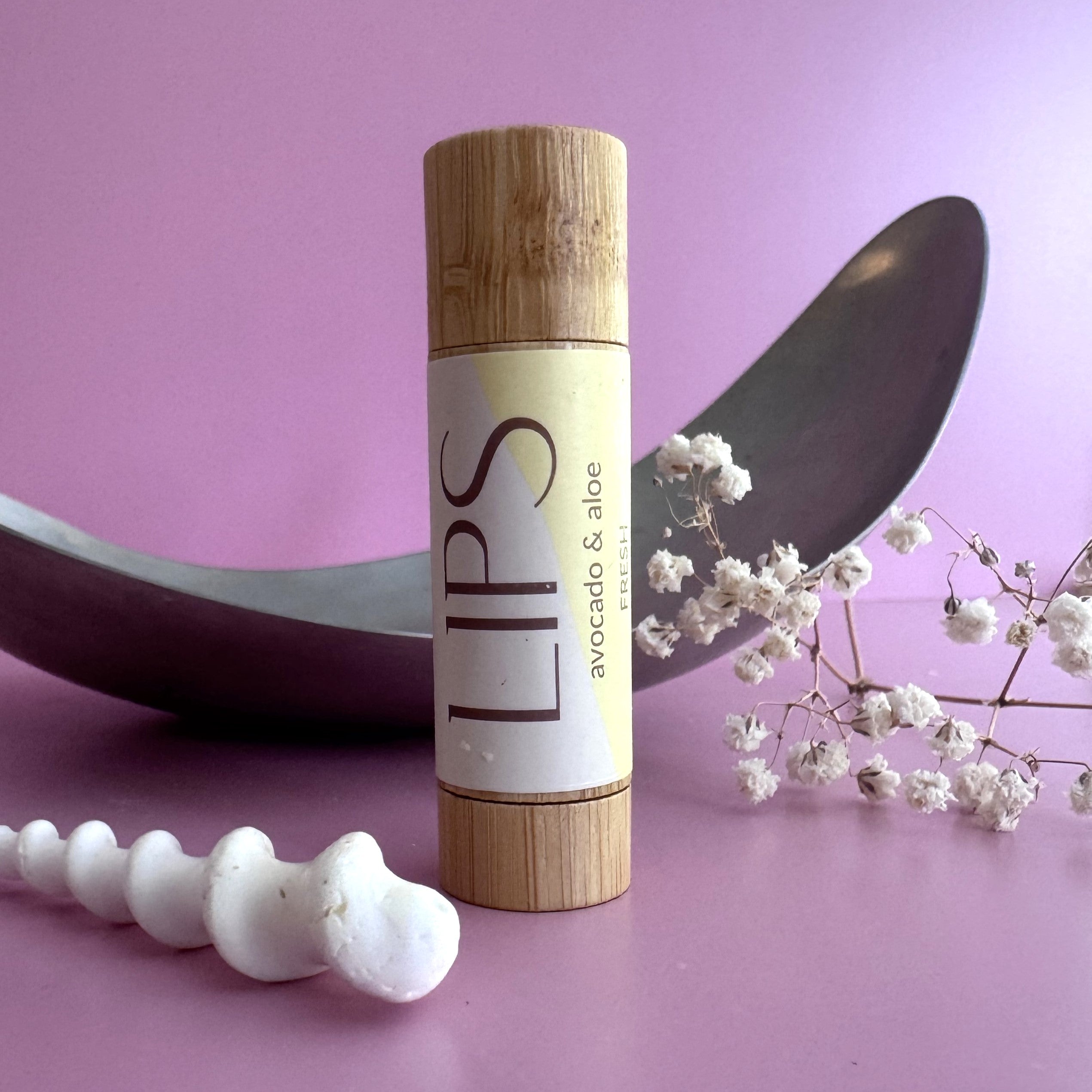 Natural Lip Balm
- Avocado and Aloe
