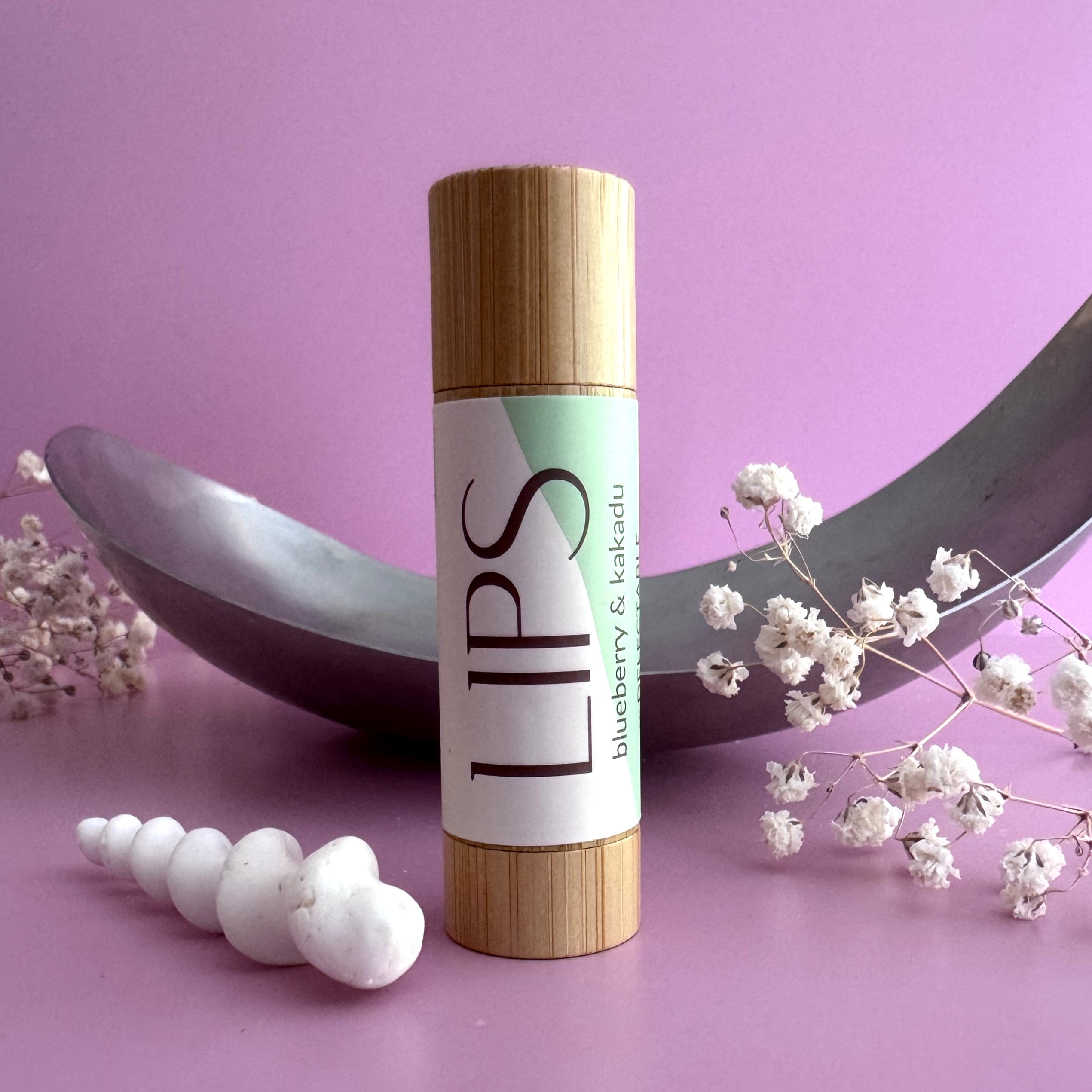 Natural Lip Balm - Blueberry & Kakadu