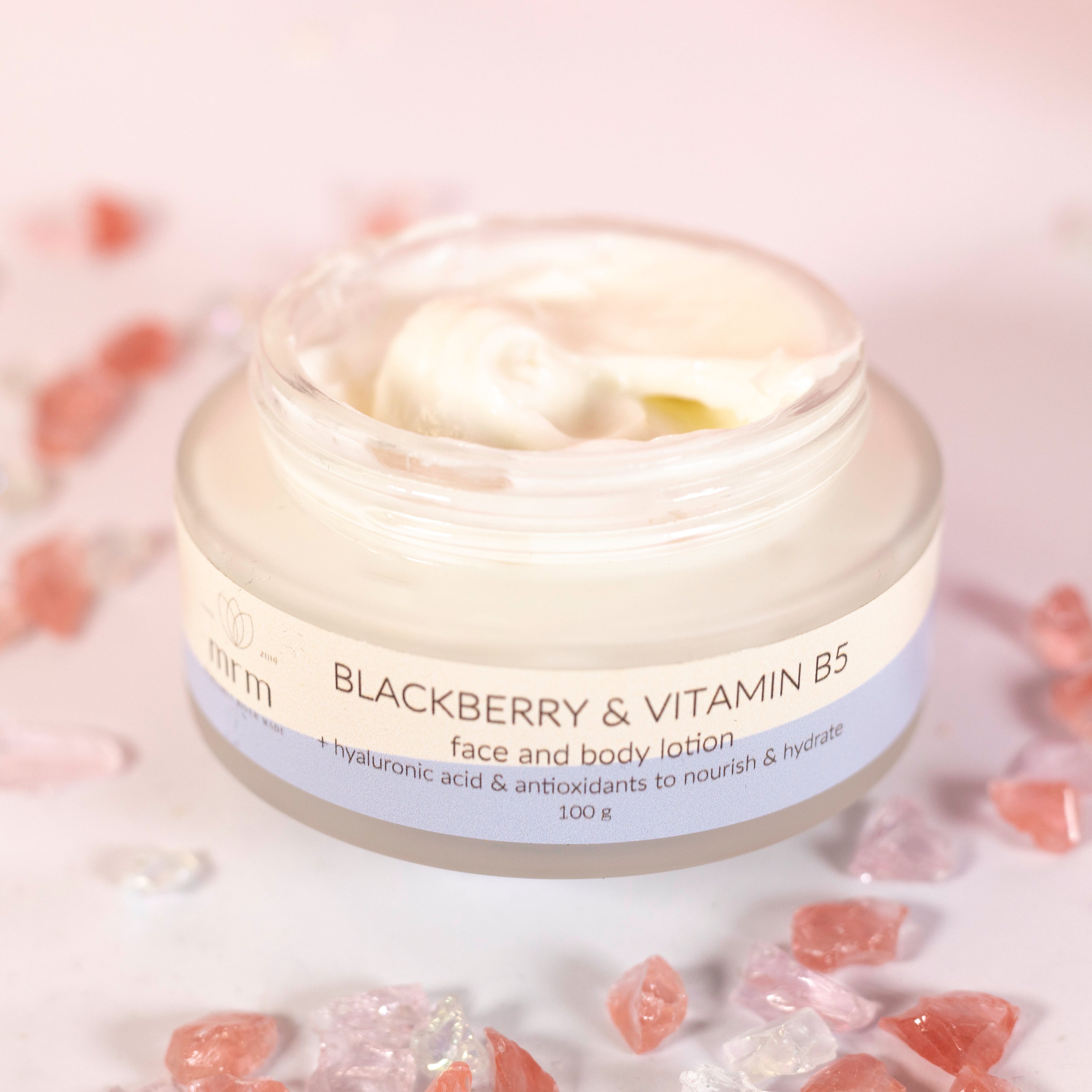 Blackberry & Vitamin B% Face & Body Lotion