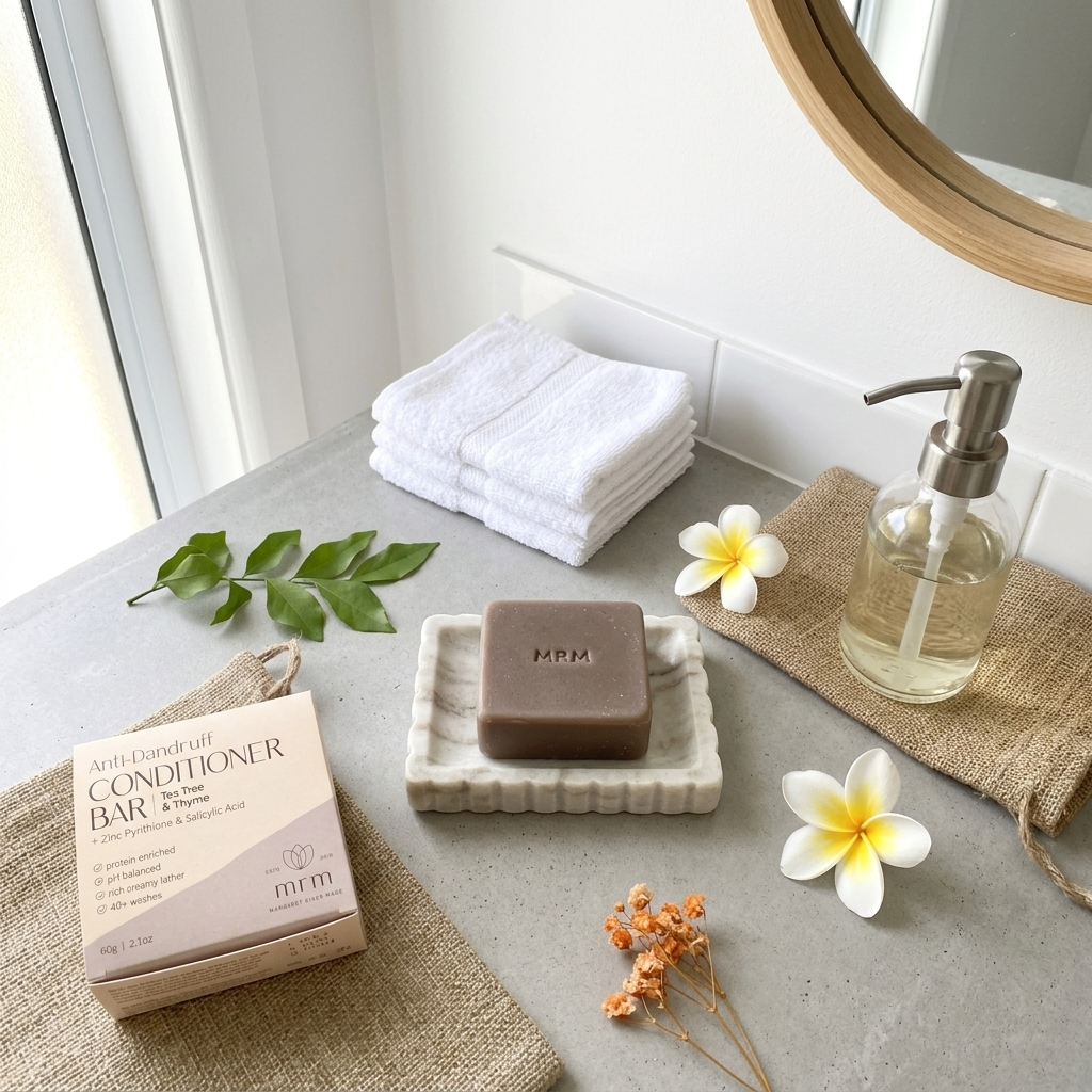 Anti-Dandruff Conditioner Bar with Tea Tree & Thyme