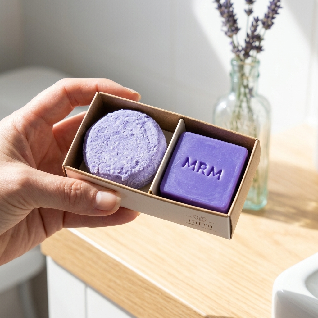 Volumising Shampoo & Conditioner Bar Mini Travel /Tester Set