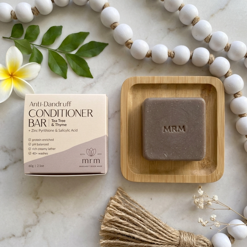 Anti-Dandruff Conditioner Bar with Tea Tree & Thyme