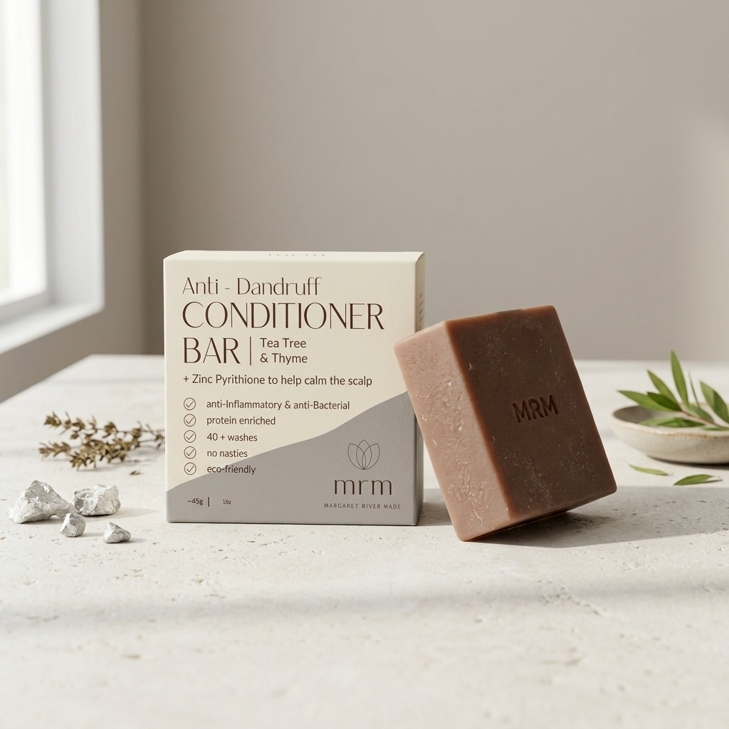 Anti-Dandruff Conditioner Bar with Tea Tree and Thyme