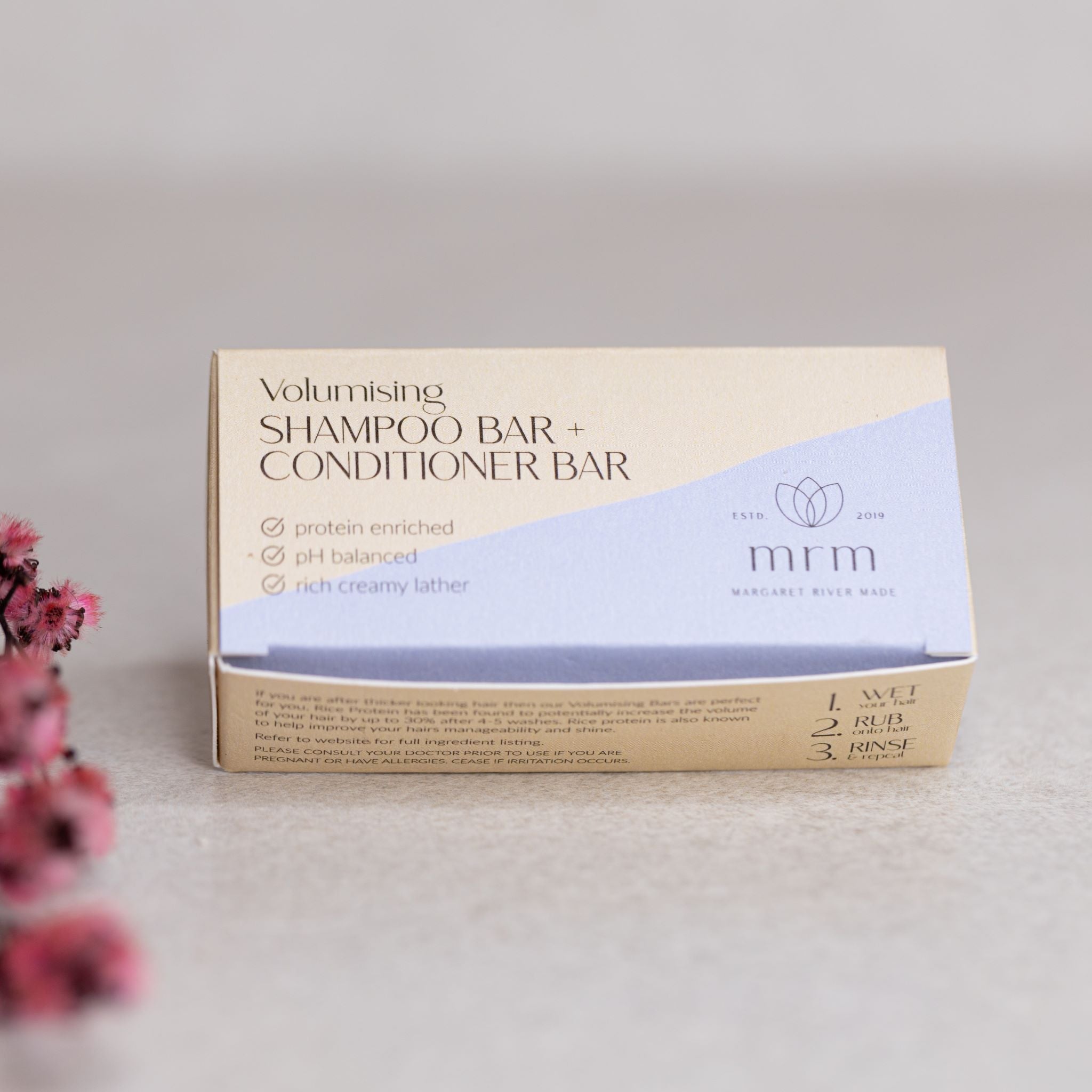 Volumising Shampoo & Conditioner Bar Tester Set