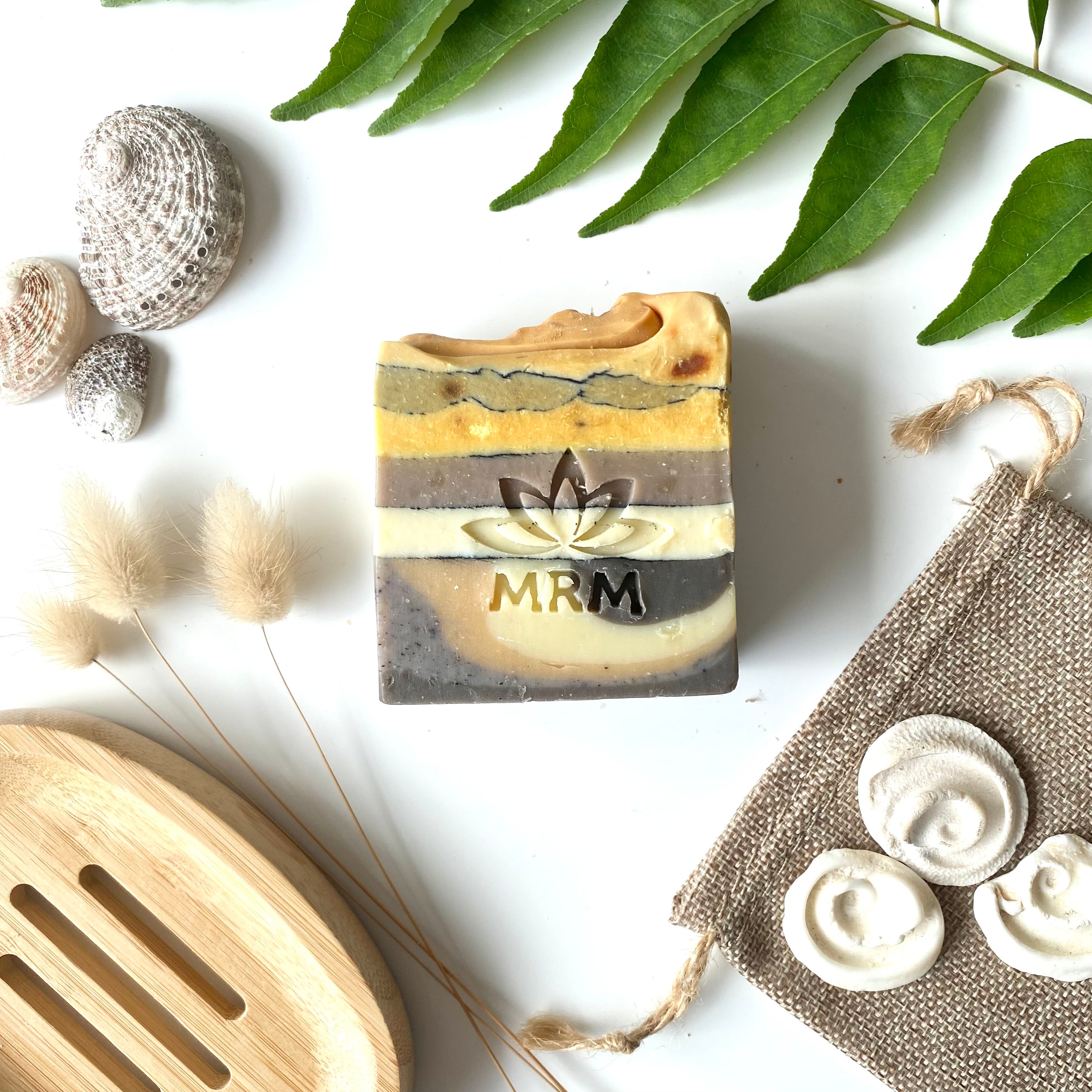 natural soap body bar- cinnamon & sweet orange natural soap