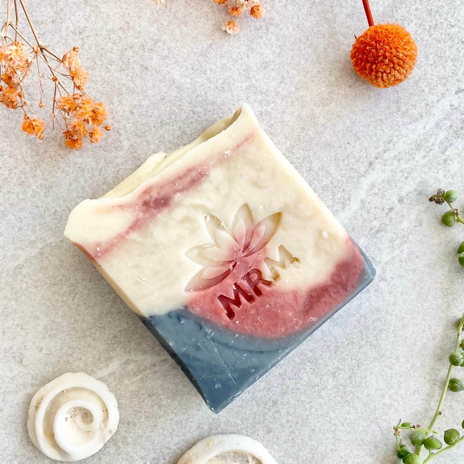 Lemon Myrtle & Rose Geranium Body Bar
