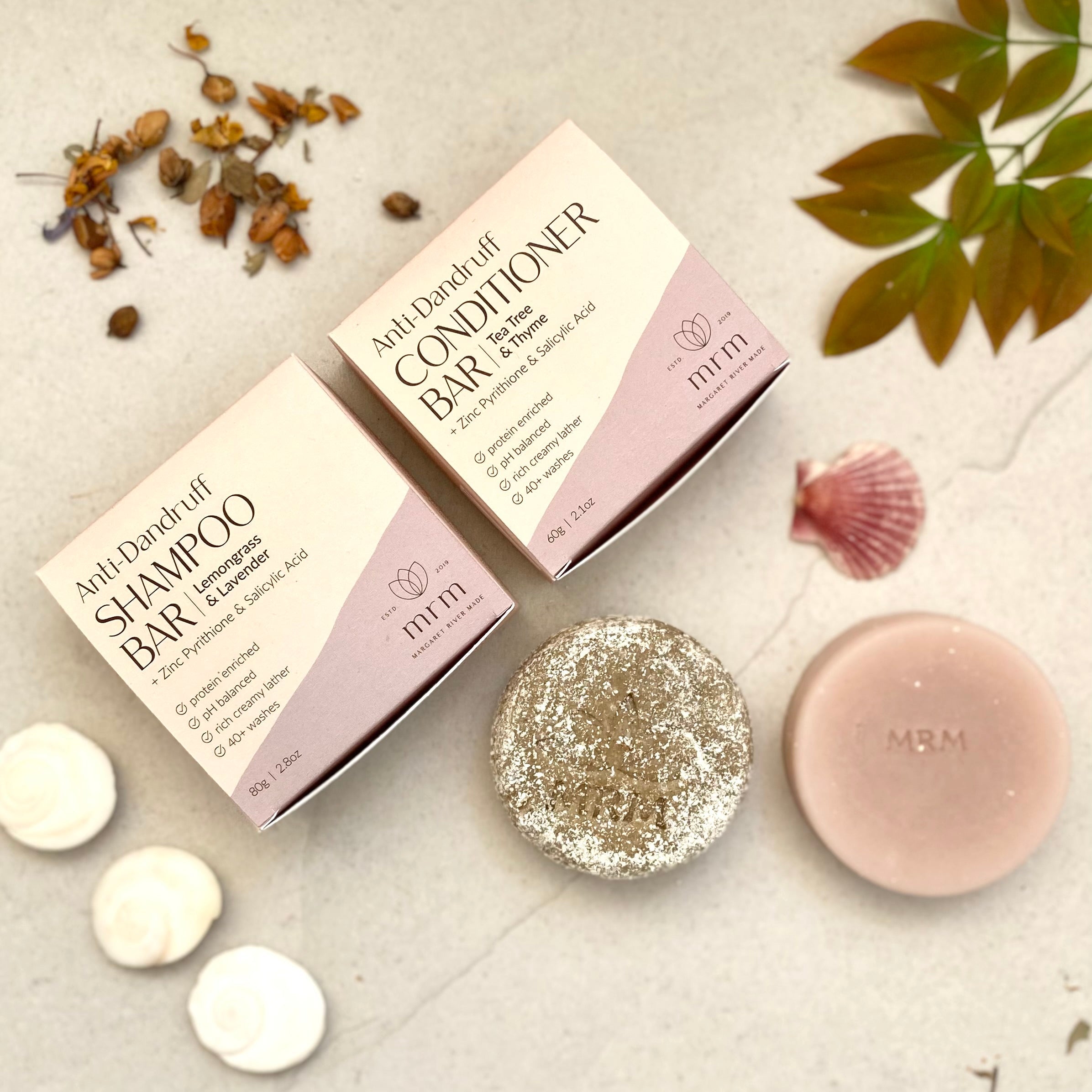 Scalp Stimulating Shampoo & Conditioner Bar Tester Set
