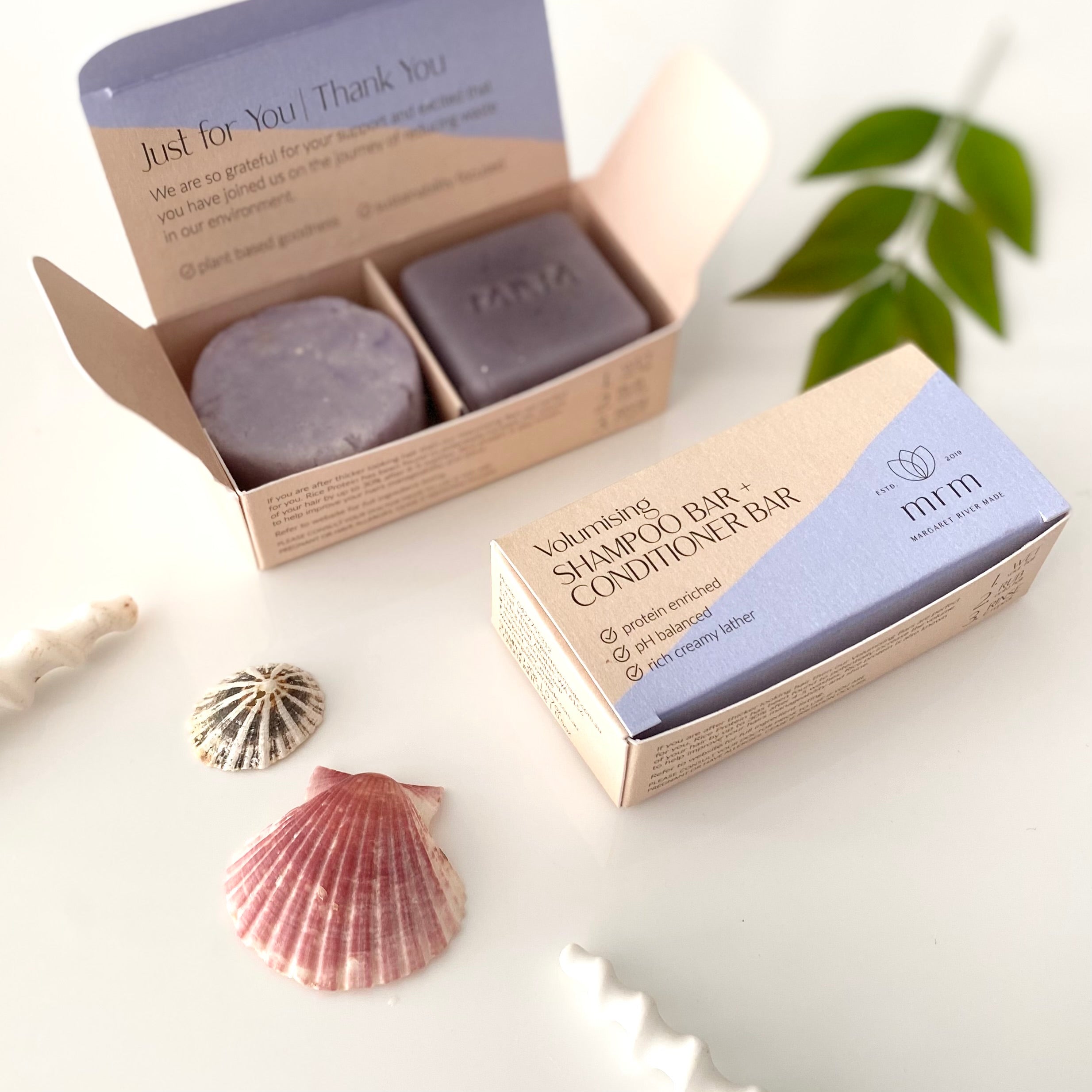Volumising Shampoo & Conditioner Bar Tester Set