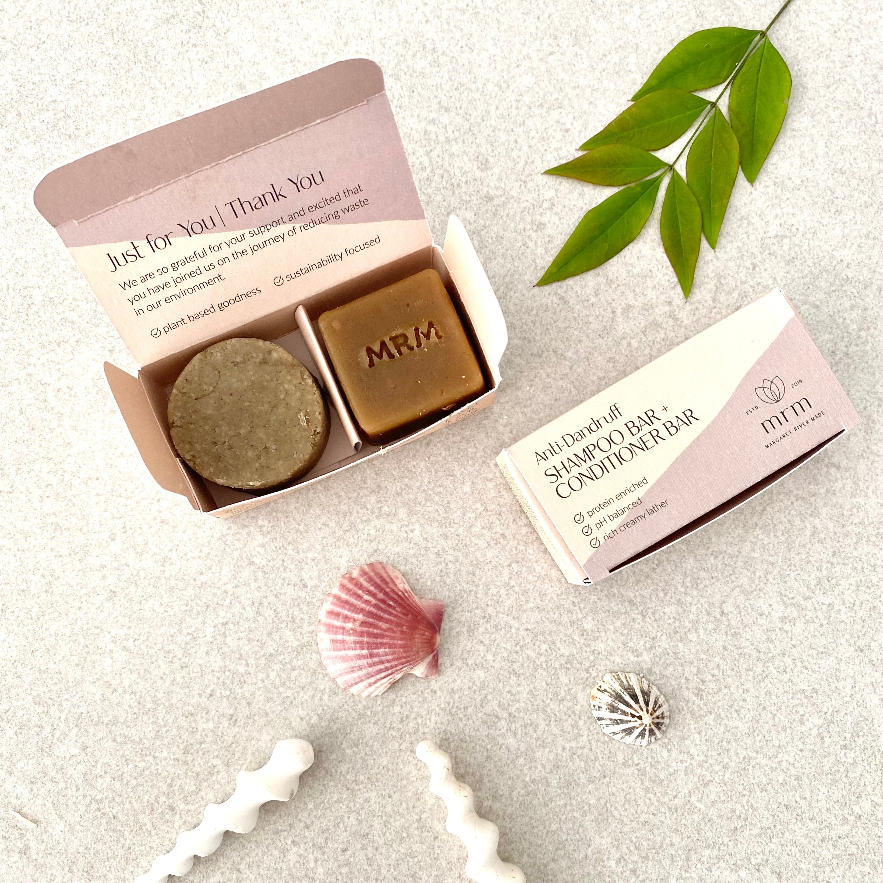 Scalp Stimulating Shampoo & Conditioner Bar Tester Set