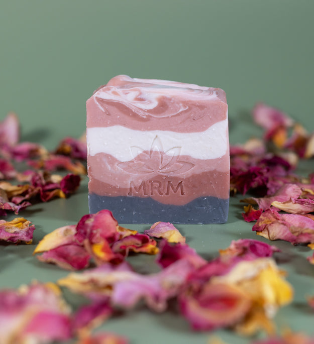Lemon Myrtle & Rose Geranium Natural Soap Bar