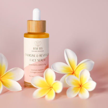 Energise &amp; Revitalise Face Serum with Strawberry Seed &amp; Fig