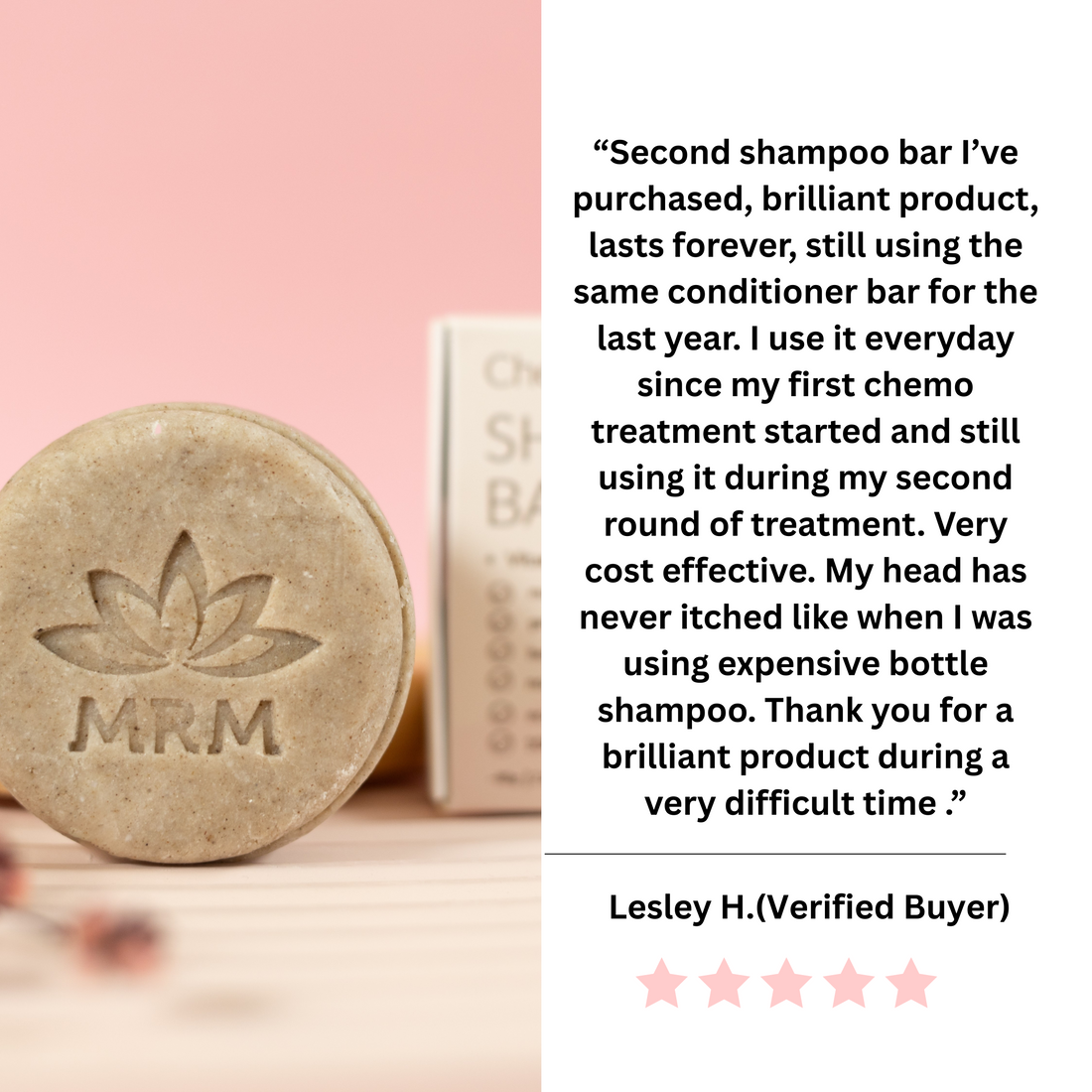 Chemo Recovery Care Solid Shampoo Bar