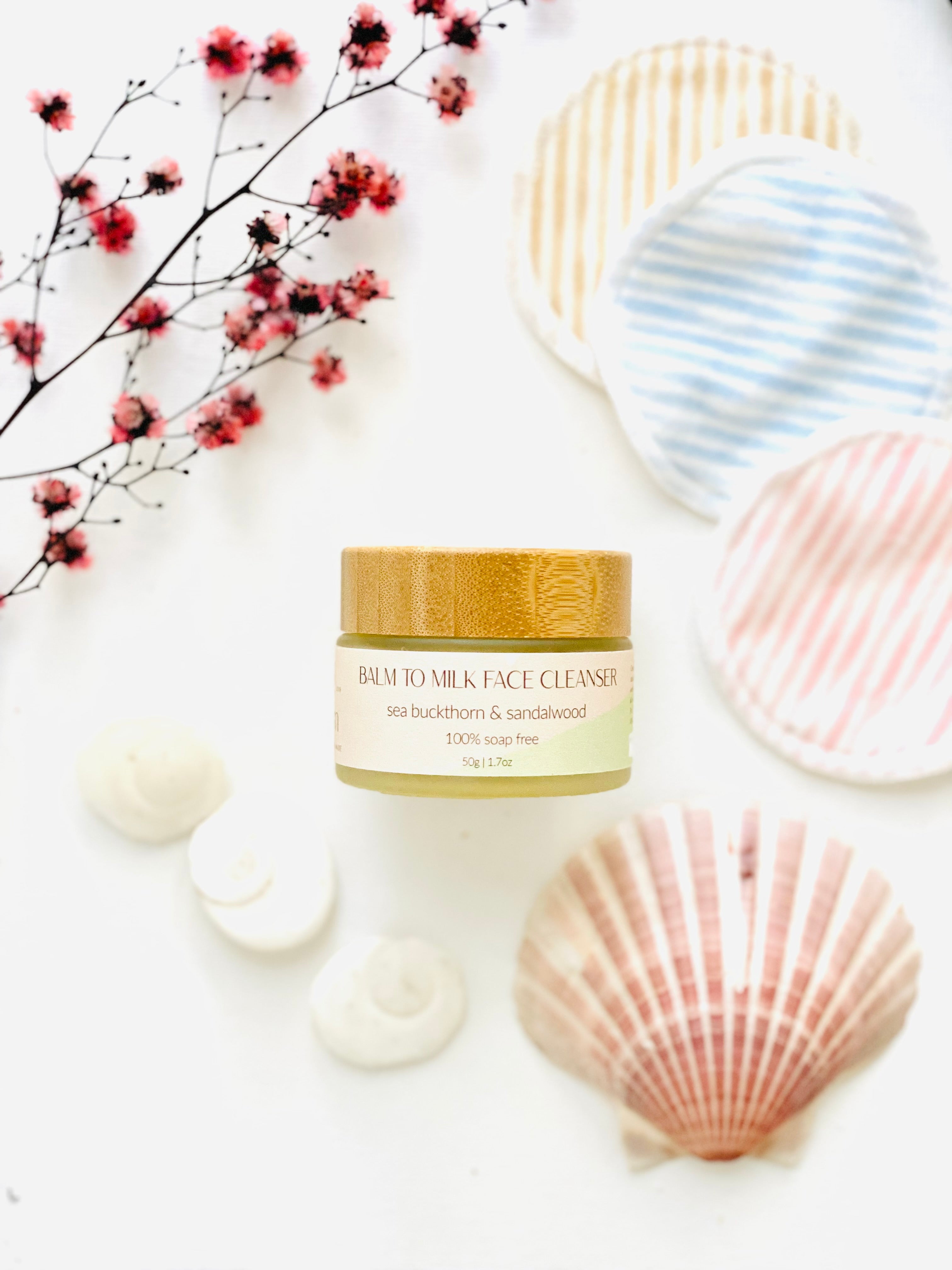 Sea Buckthorn and Sandalwood Face Cleansing Balm