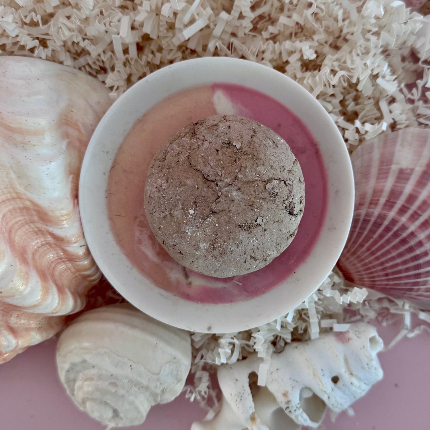 Natural Spa Minerals and Clay Face Cleansing Stone