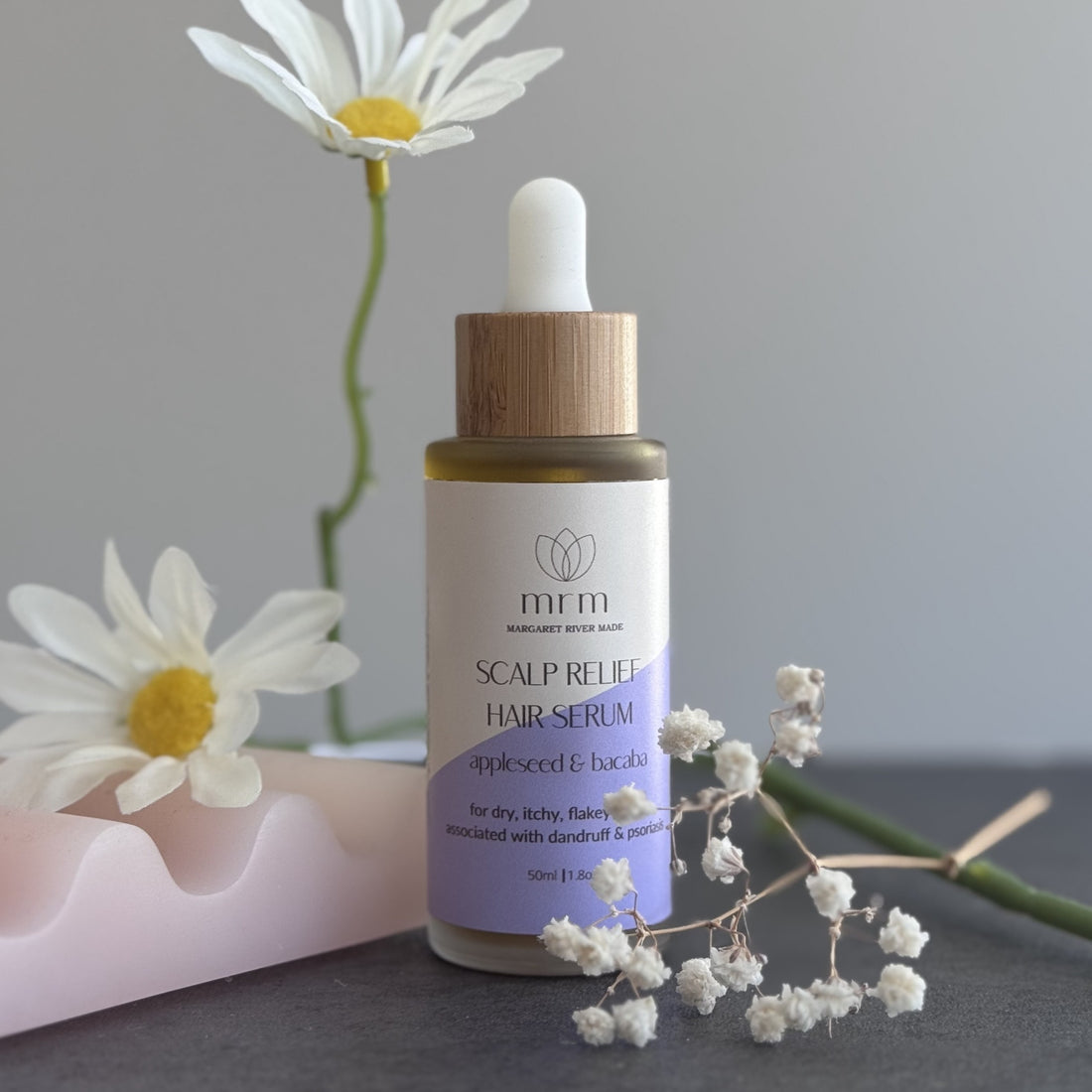 Scalp Relief Hair Serum with Appleseed & Bacaba