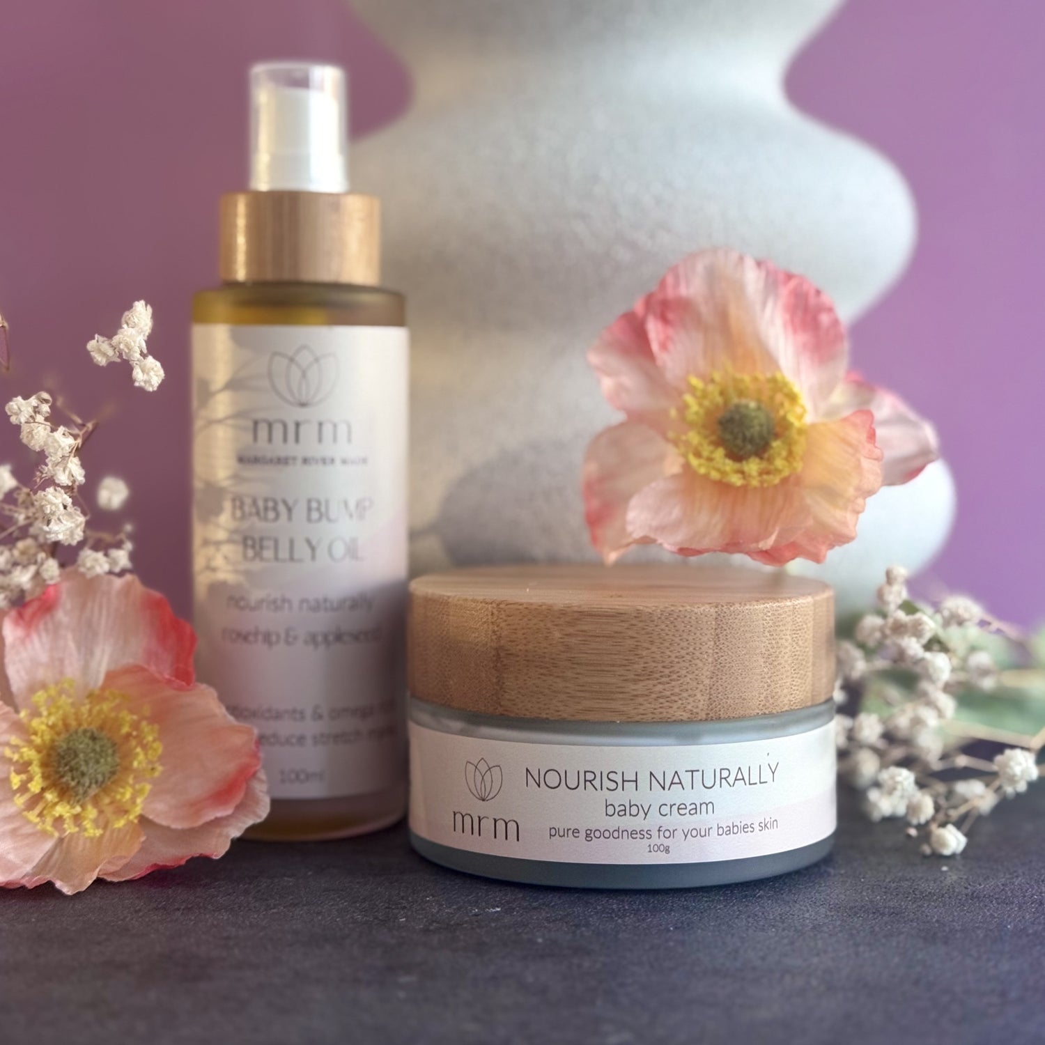 Baby Cream &amp; baby belly oil