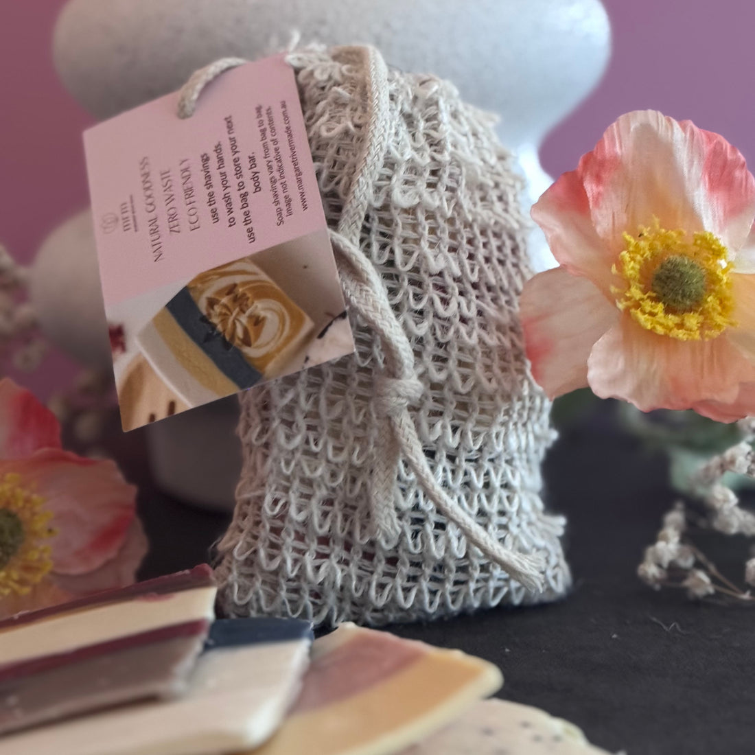 Natural Soap Saver Pouch