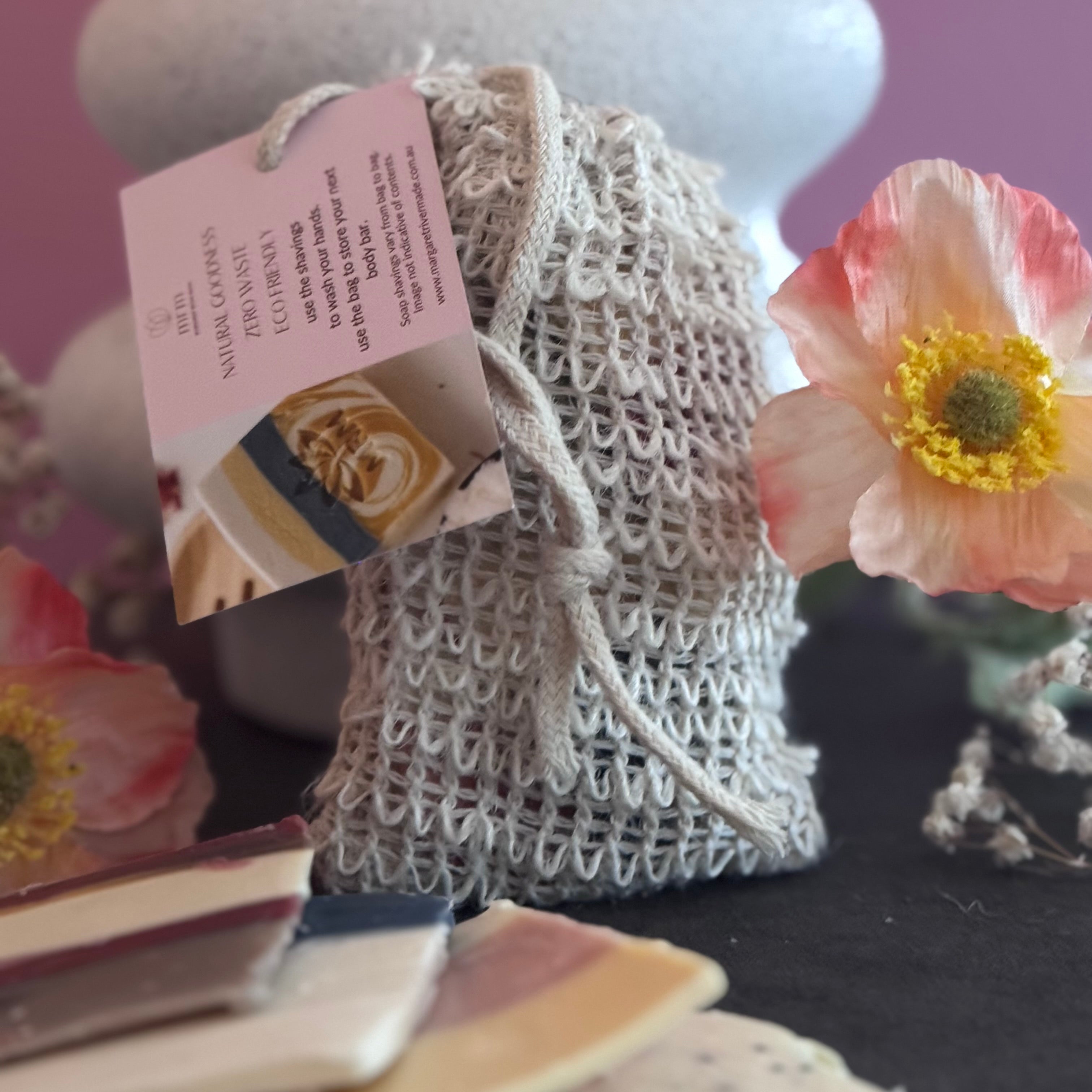 Natural Soap Saver Pouch