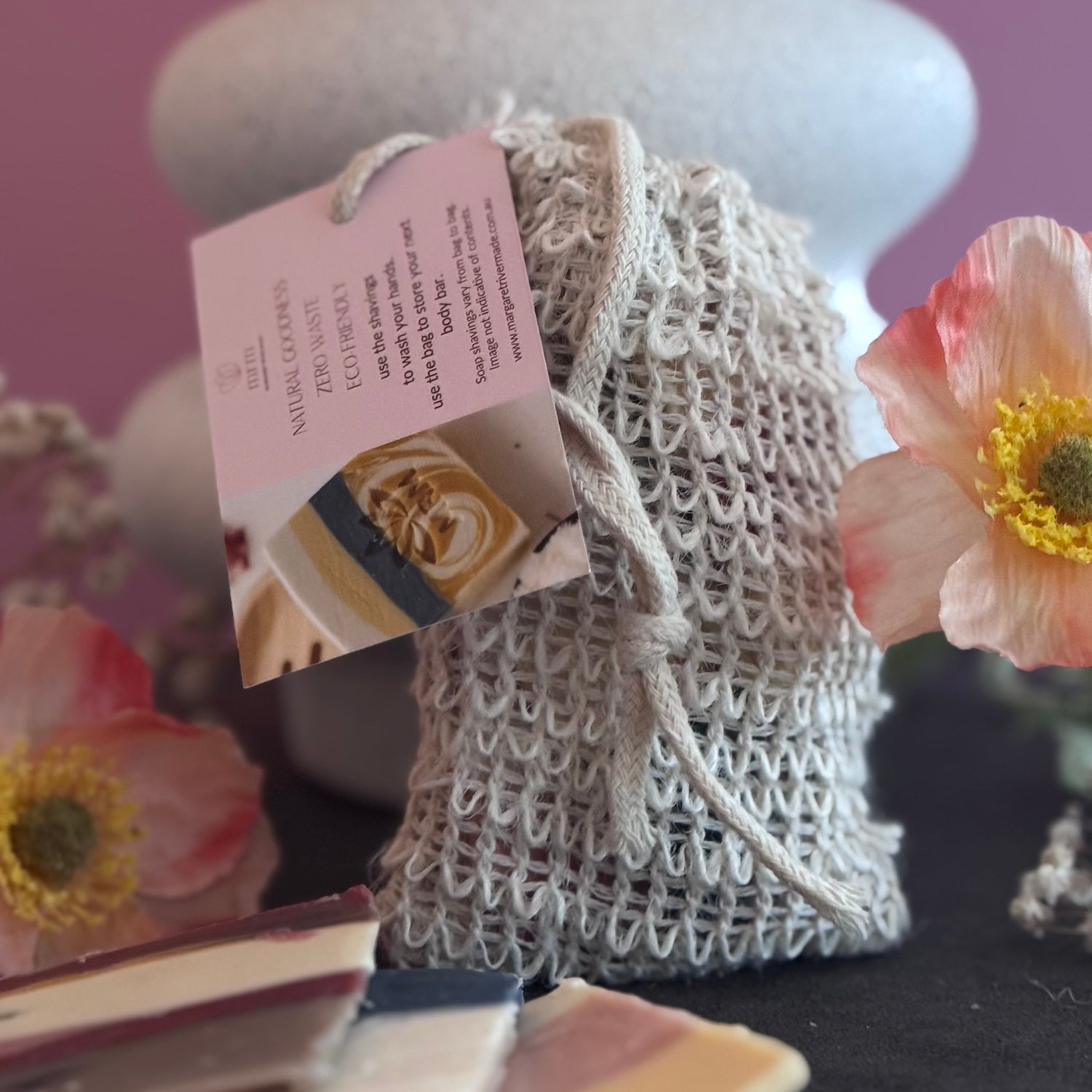 Natural Soap Saver Pouch