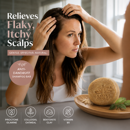 emphasis on relief from lakes, itchy scalp