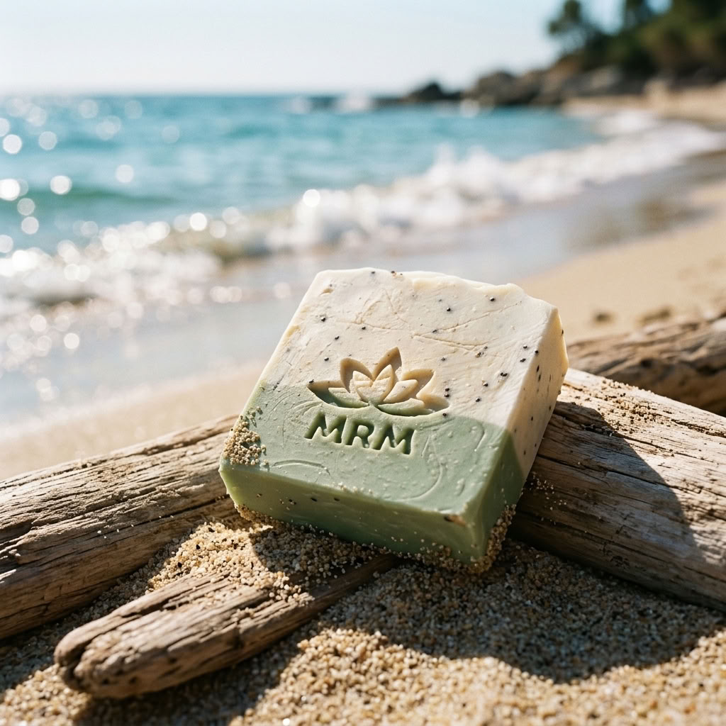 Lemongrass and Poppy Natural Soap Bar