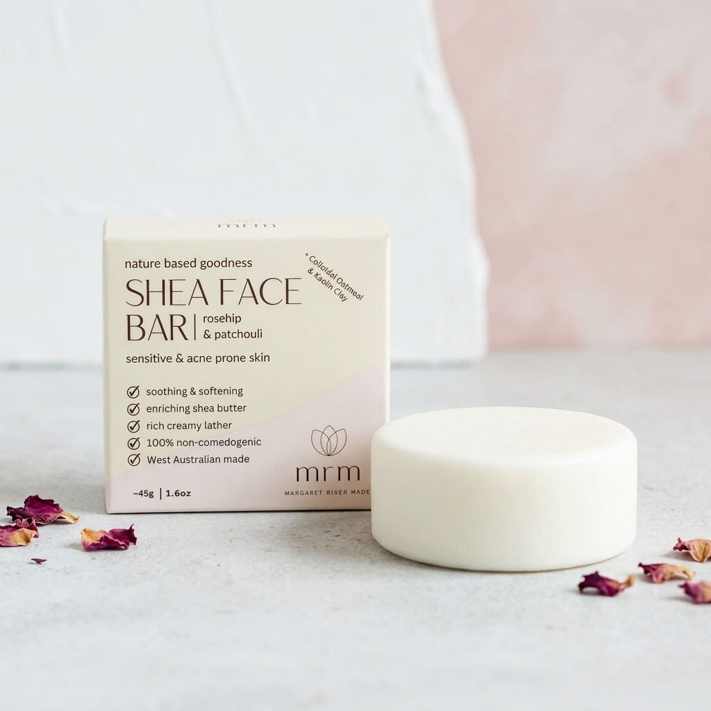 Shea, Clay and Colloidal Oatmeal Face and Body Bar