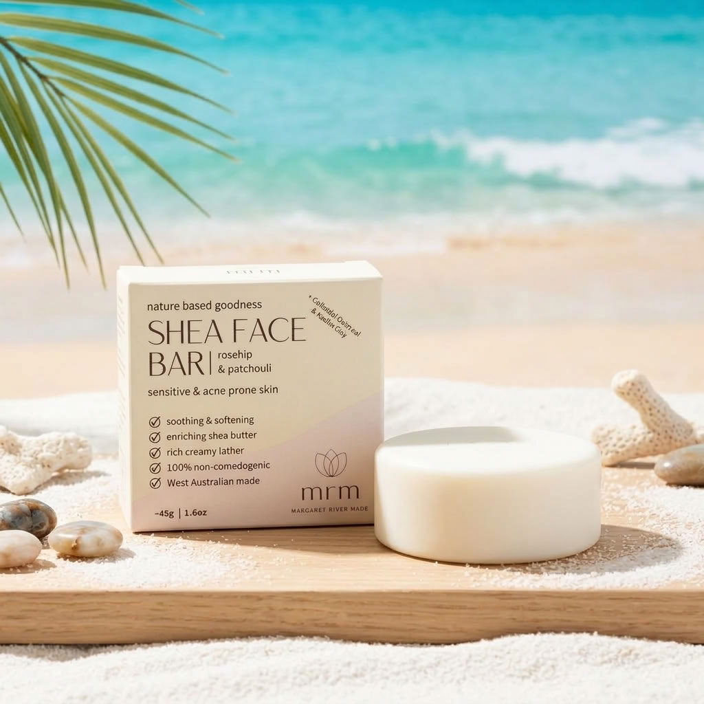 Shea, Clay and Colloidal Oatmeal Face and Body Bar