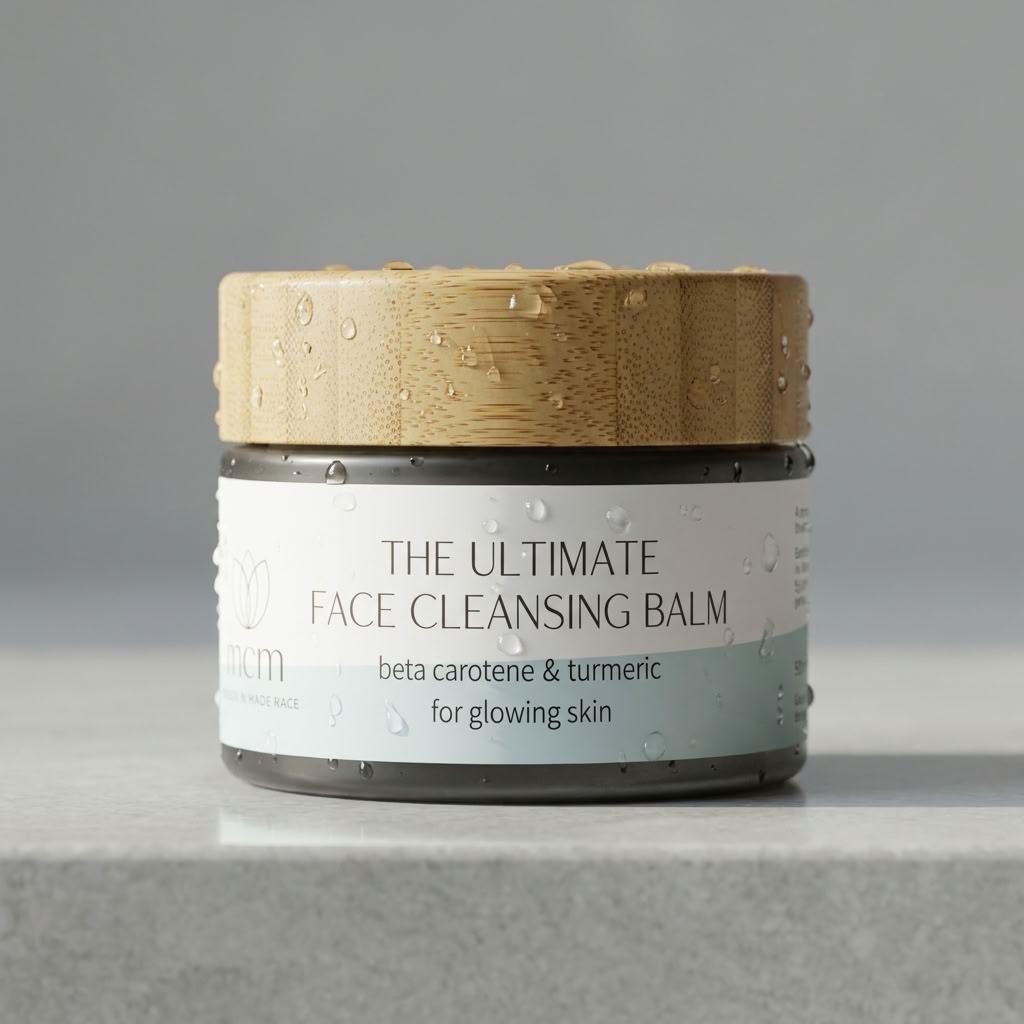 The Ultimate Face Cleansing Balm with Beta Carotene &amp; Turmeric