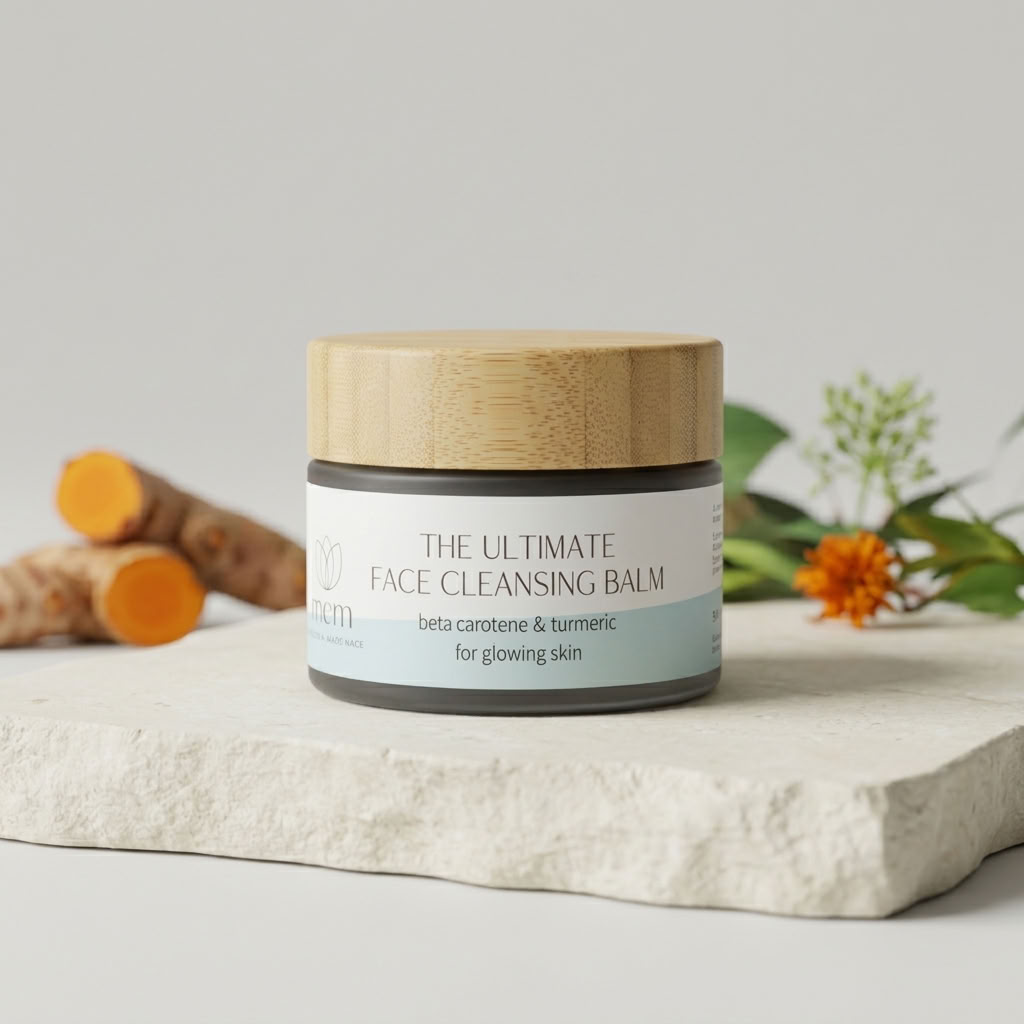 The Ultimate Face Cleansing Balm with Beta Carotene &amp; Turmeric