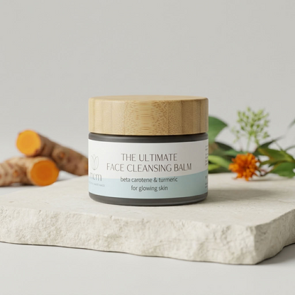 The Ultimate Face Cleansing Balm with Beta Carotene &amp; Turmeric