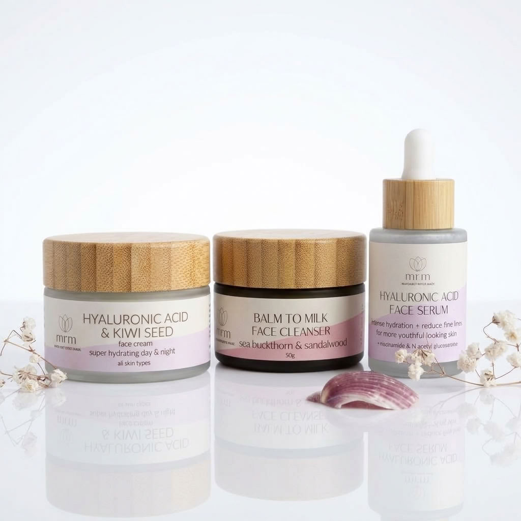 3-Step Hydration Ritual – Hyaluronic Acid Skincare Set