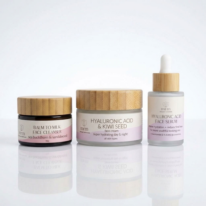 3-Step Hydration Ritual – Hyaluronic Acid Skincare Set