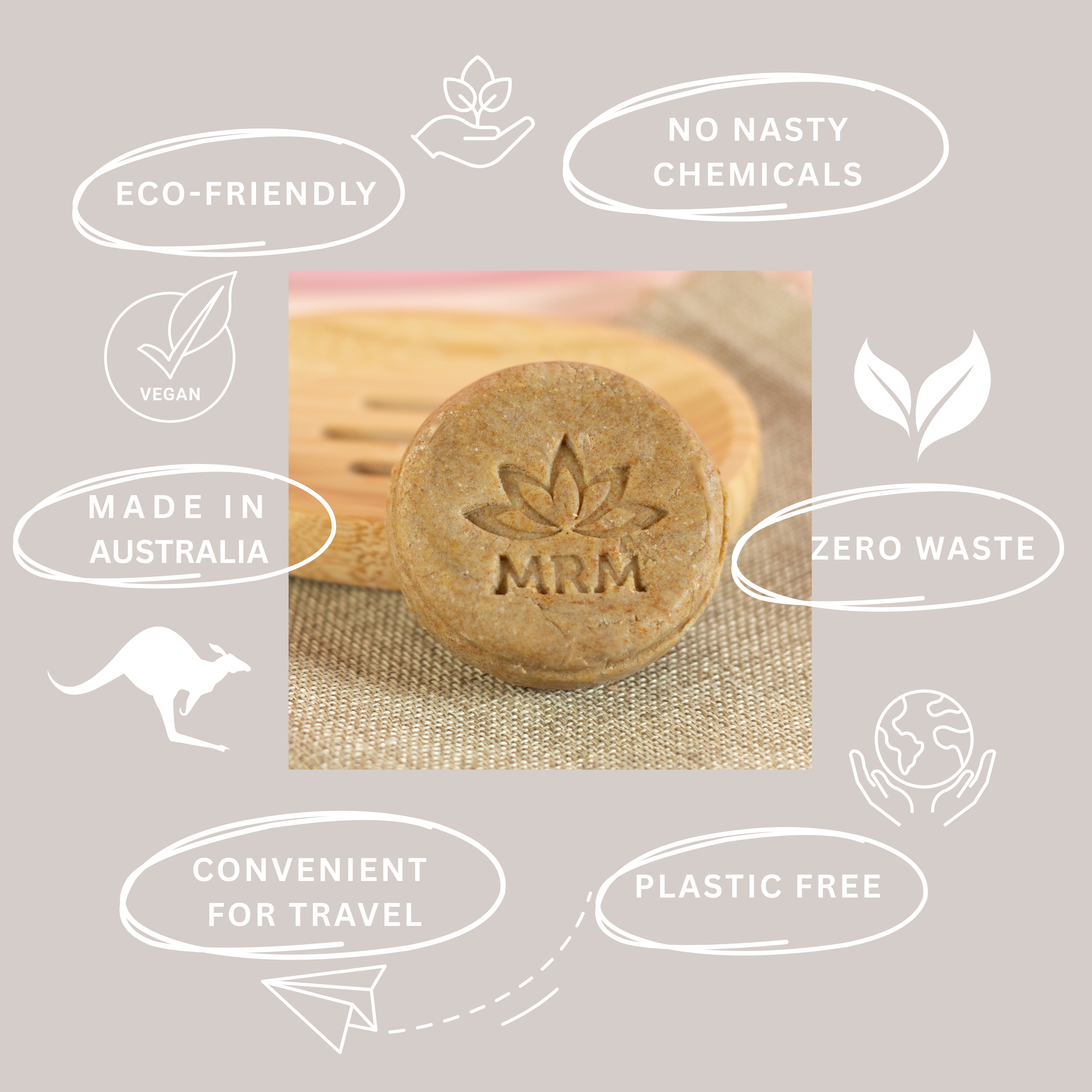 Anti-Dandruff Solid Shampoo Bar