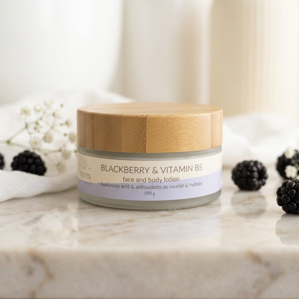 Blackberry and Vitamin B5 Face and Body Lotion